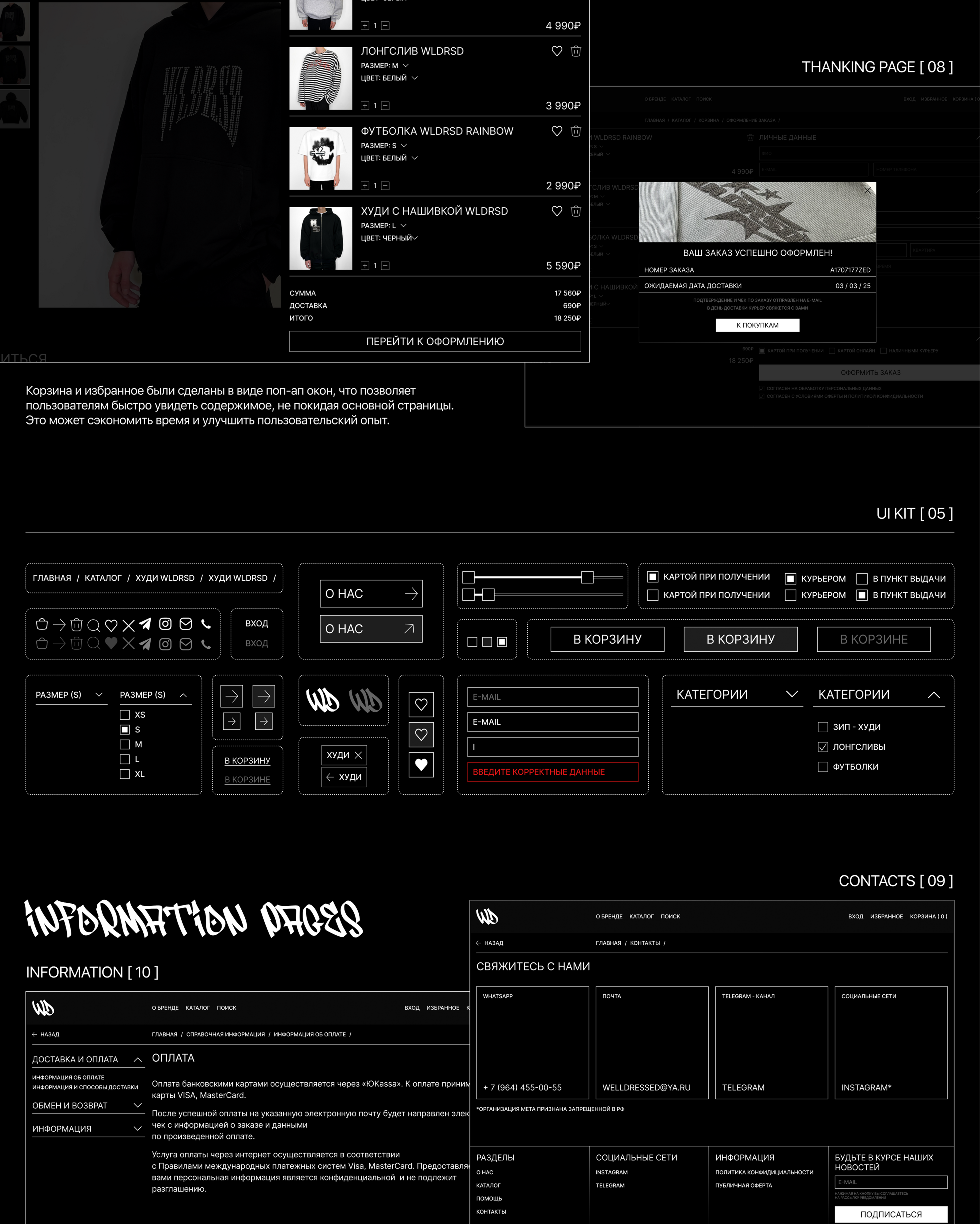WELL DRESSED | ECOMMERCE DESIGN CONCEPT — Изображение №8 — Интерфейсы на Dprofile