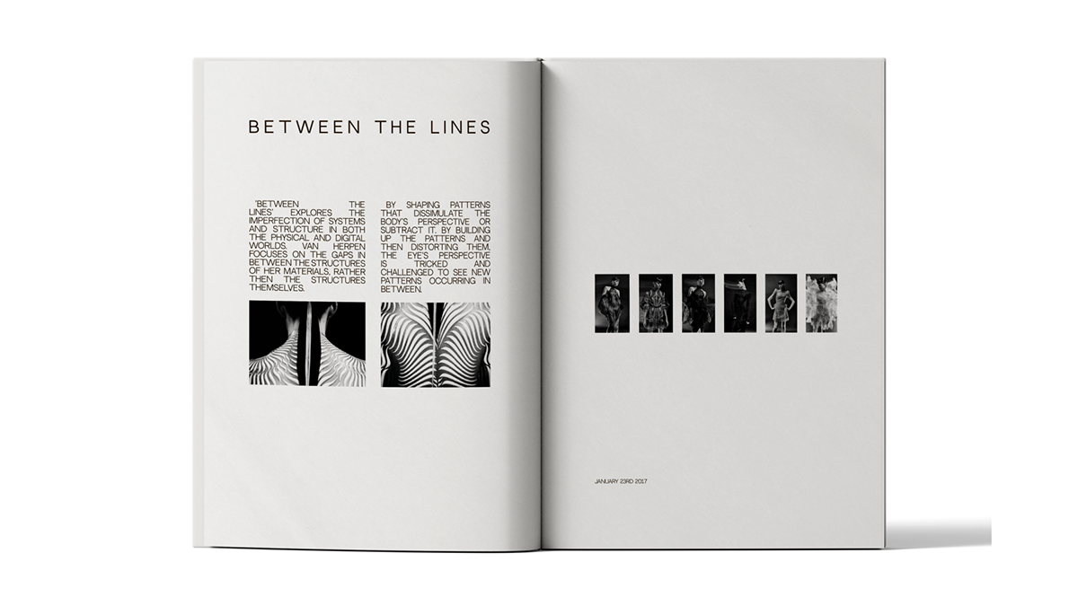 Graphic Design for Iris Van Herpen's Fashion Collection — Изображение №4 — Брендинг, Графика на Dprofile