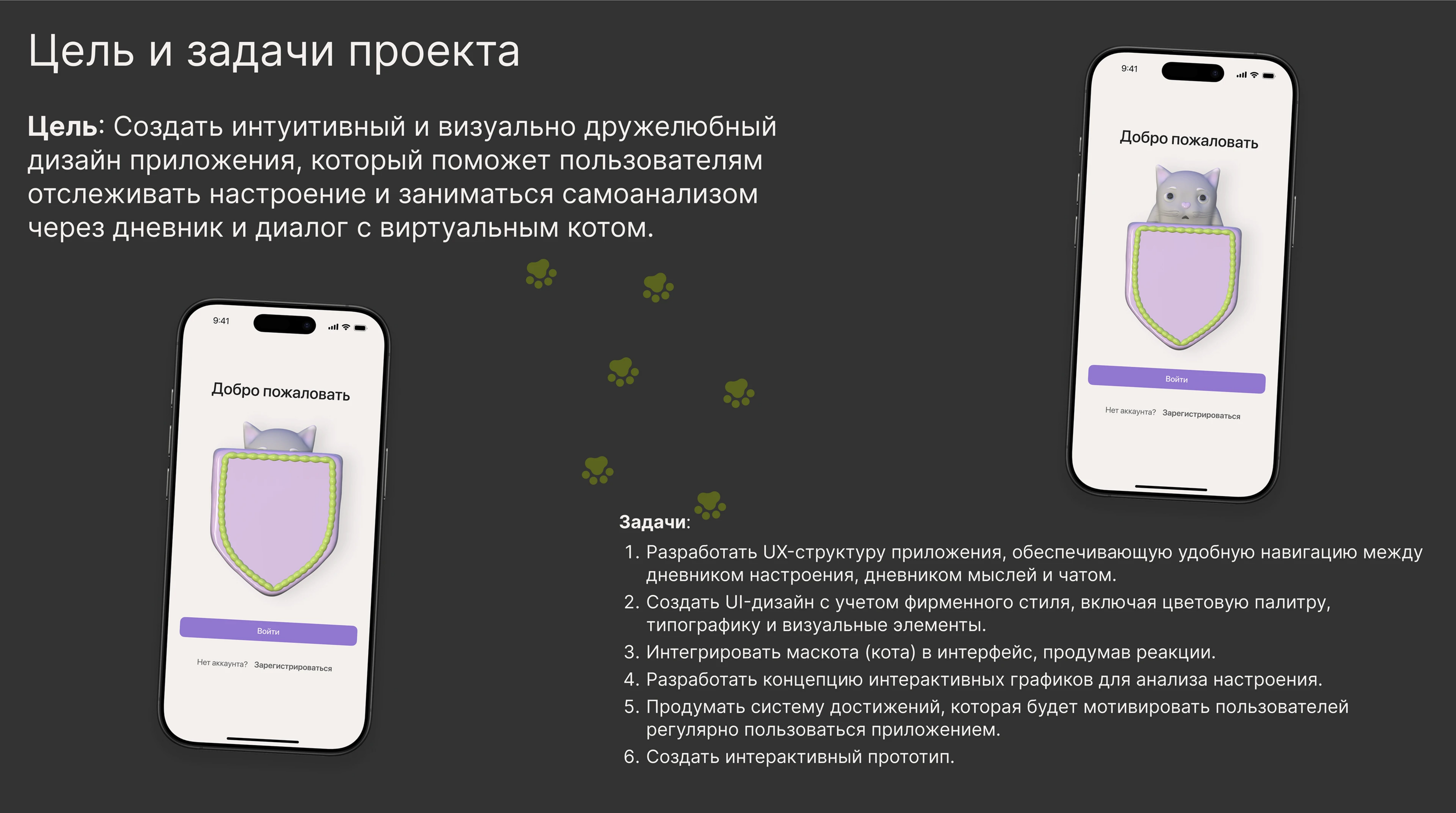 UX/UI | Приложение для саморефлексии — Изображение №2 — Интерфейсы на Dprofile
