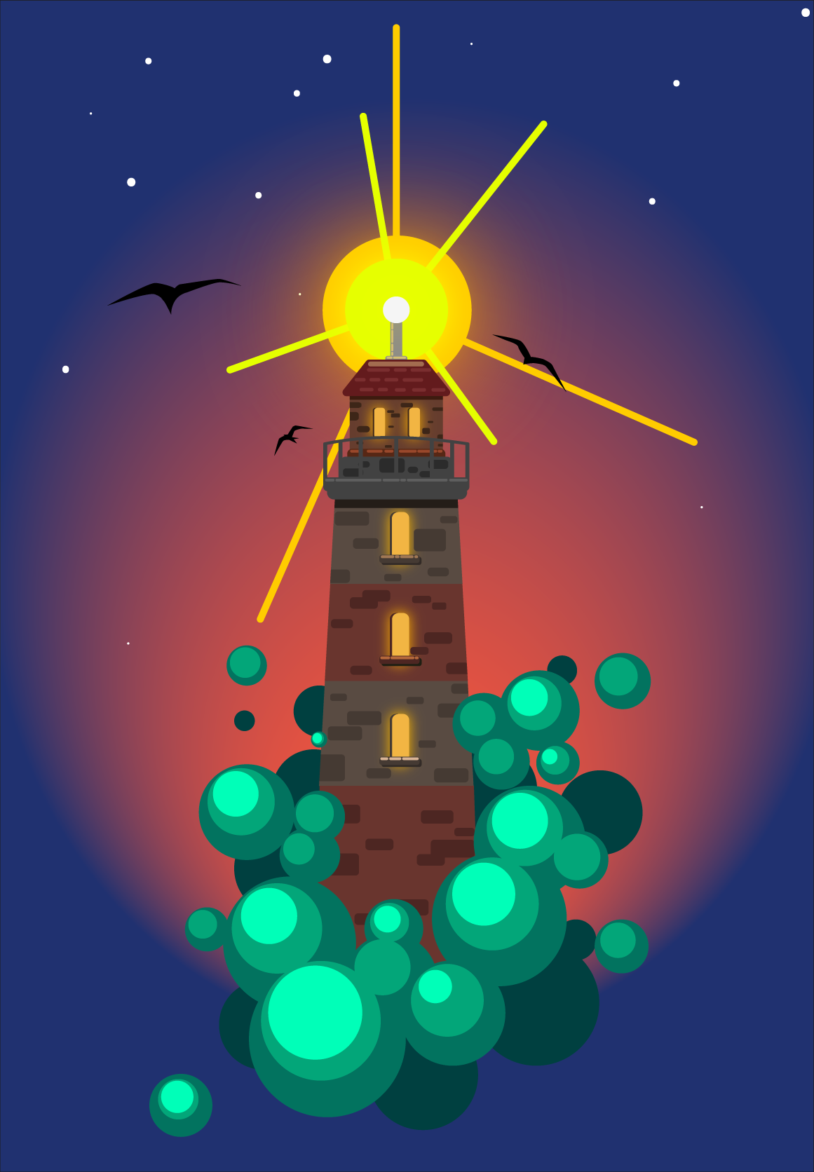 Маяк — Изображение №2 — Иллюстрация на Dprofile