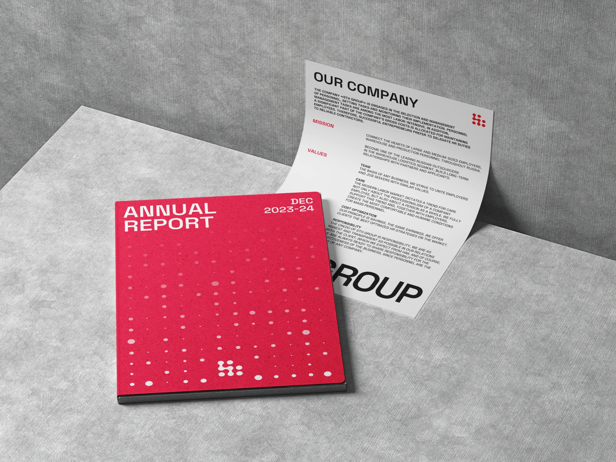 Брендинг «STH Group» — Изображение №10 — Брендинг на Dprofile