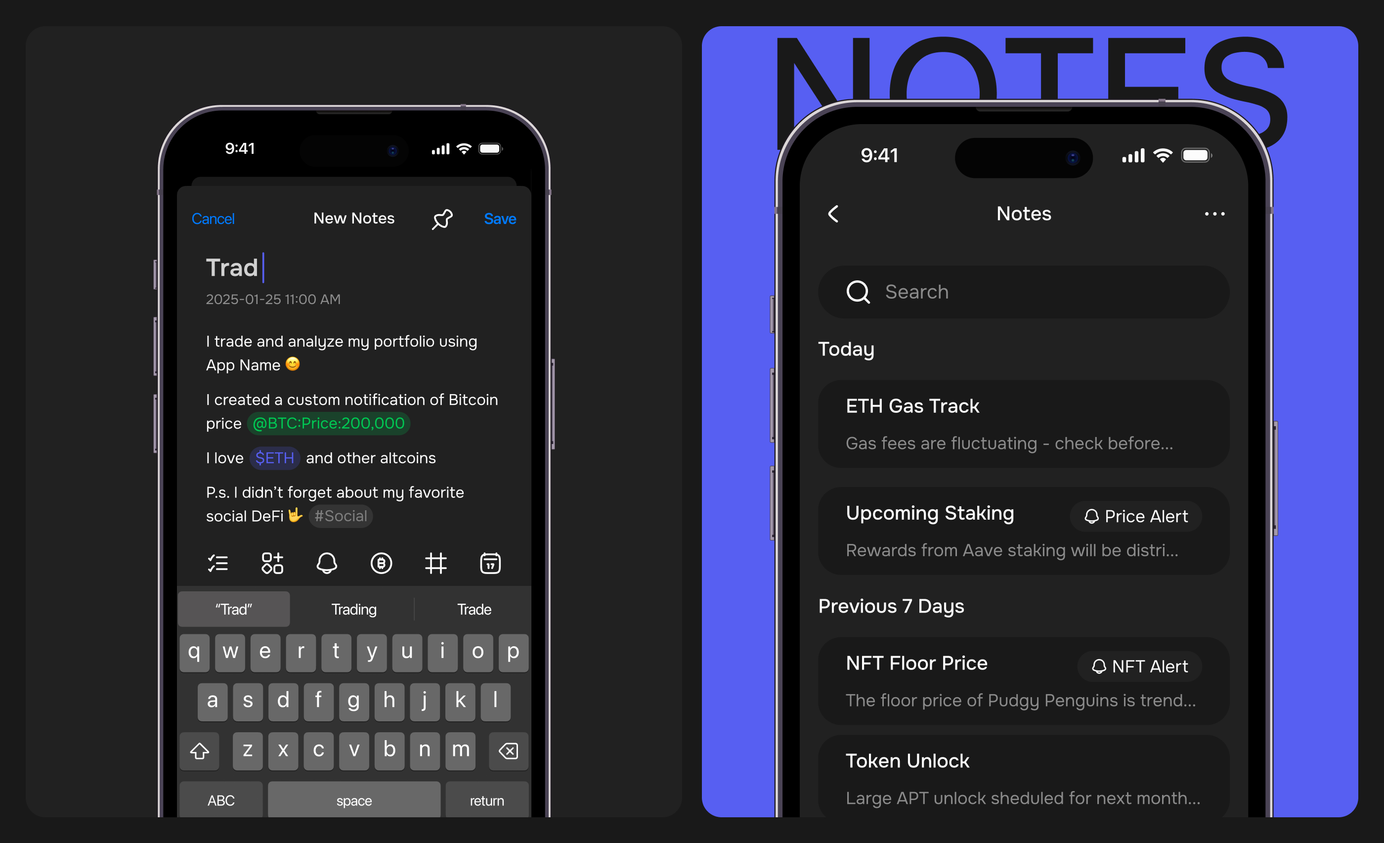NexoTrack | Crypto Portfolio Tracker App UI/UX — Изображение №21 — Интерфейсы, Брендинг на Dprofile