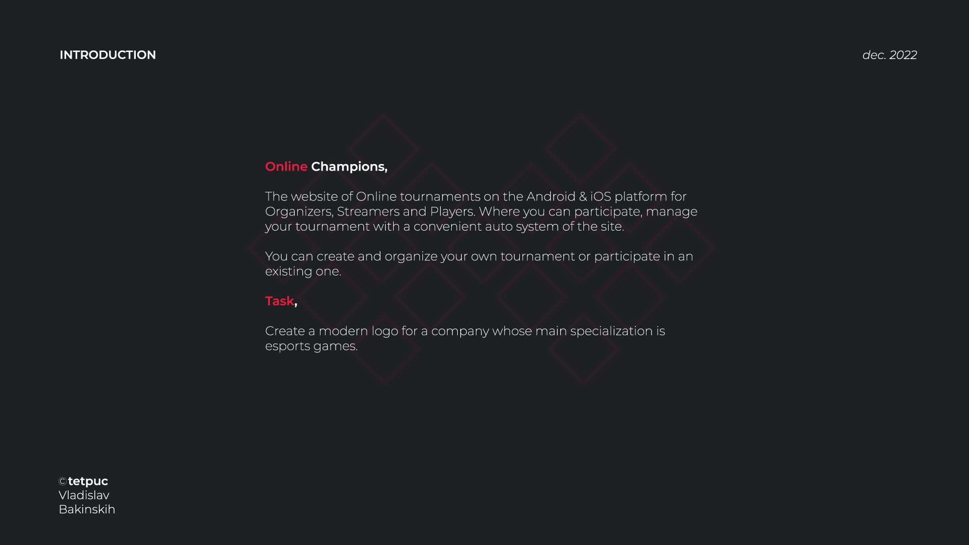 Website Gaming Logo — Изображение №3 — Брендинг на Dprofile