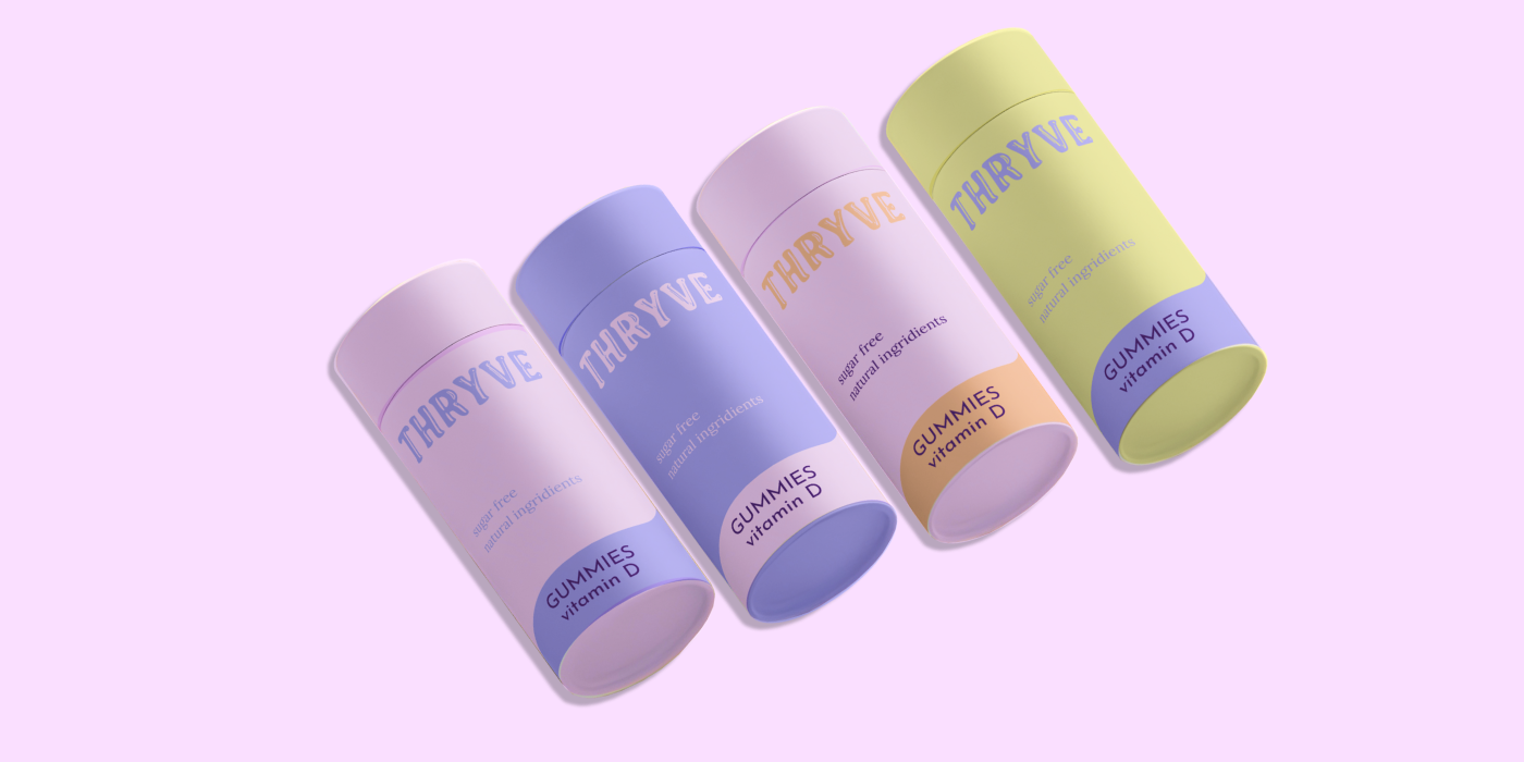 Thryve wellness-brand — Изображение №8 — Брендинг, Графика на Dprofile