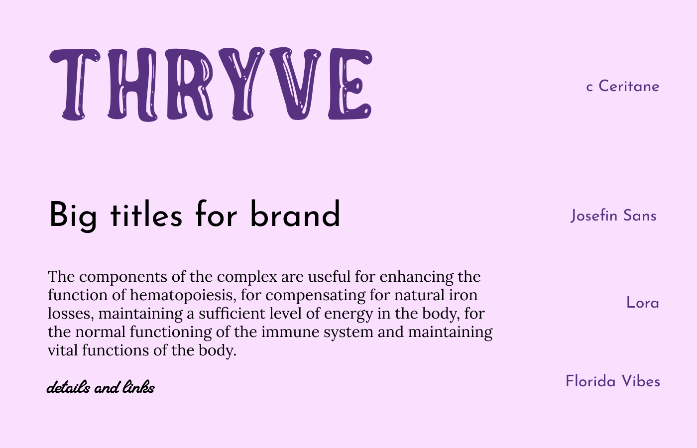 Thryve wellness-brand — Изображение №3 — Брендинг, Графика на Dprofile