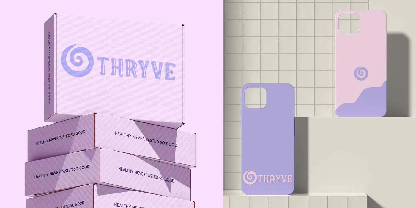 Thryve wellness-brand — Изображение №13 — Брендинг, Графика на Dprofile