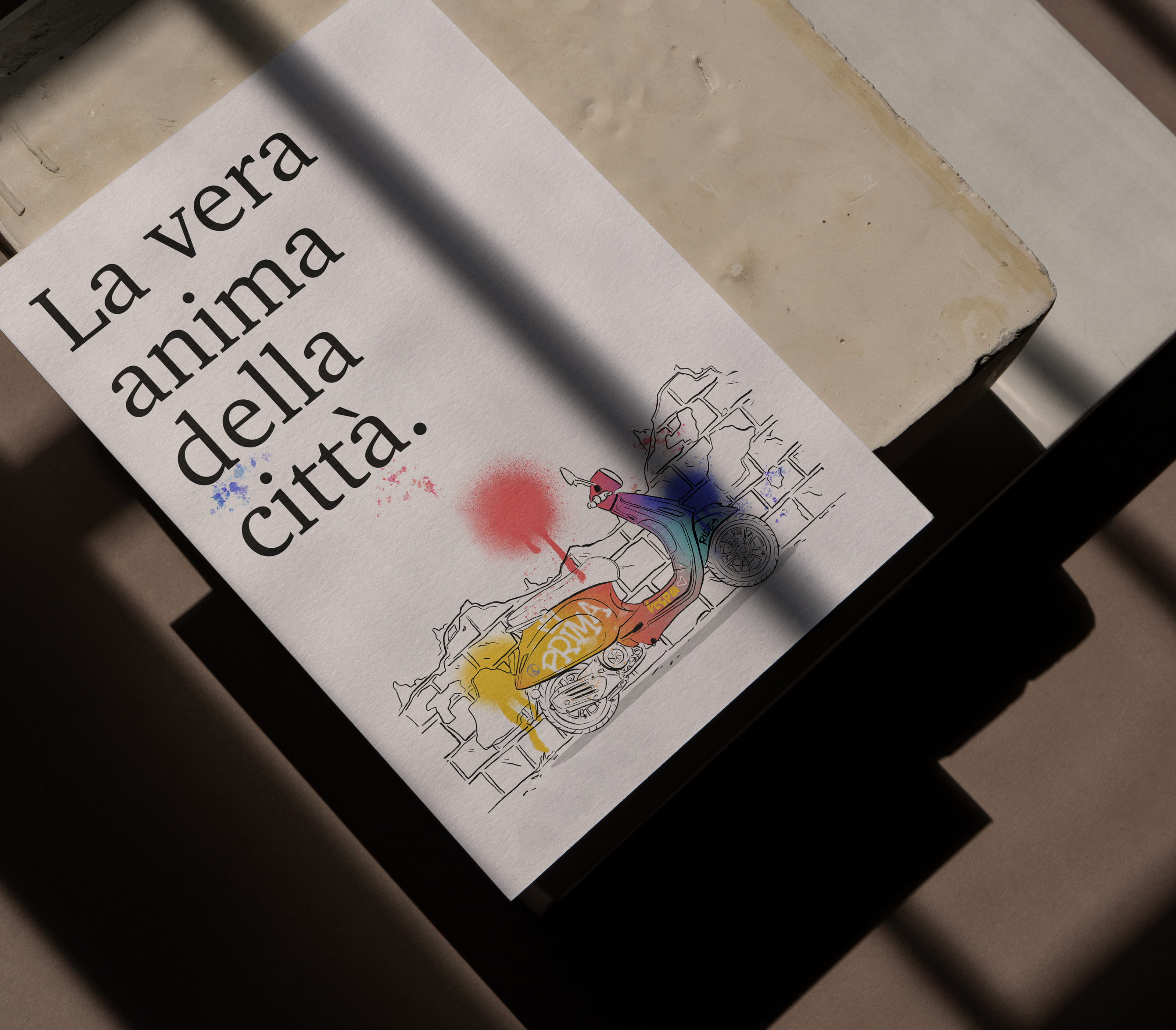 Vespa Primavera — Изображение №6 — Брендинг, Иллюстрация на Dprofile