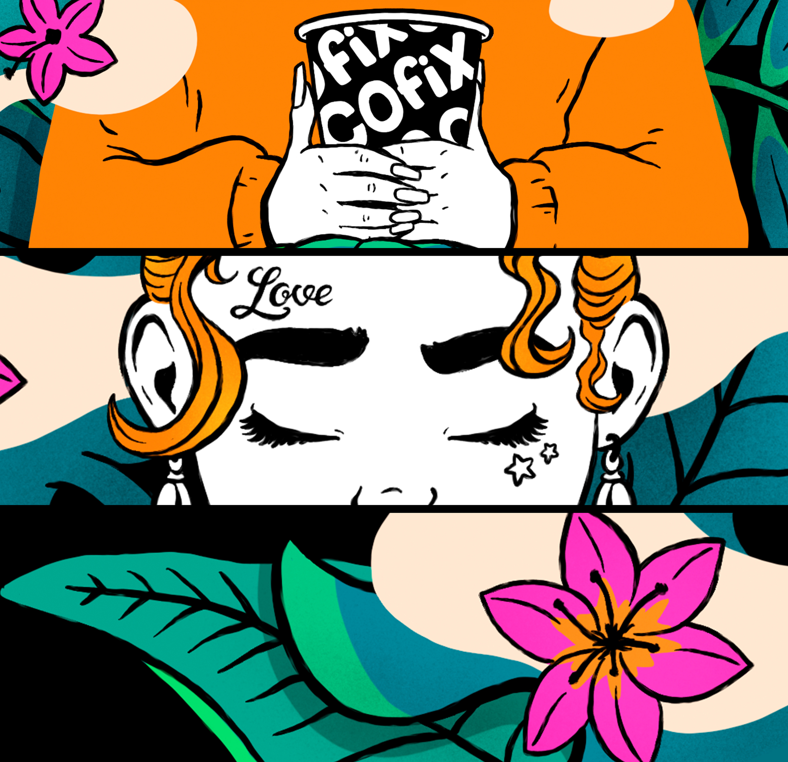 Cofix sketchbook — Изображение №5 — Брендинг, Иллюстрация на Dprofile
