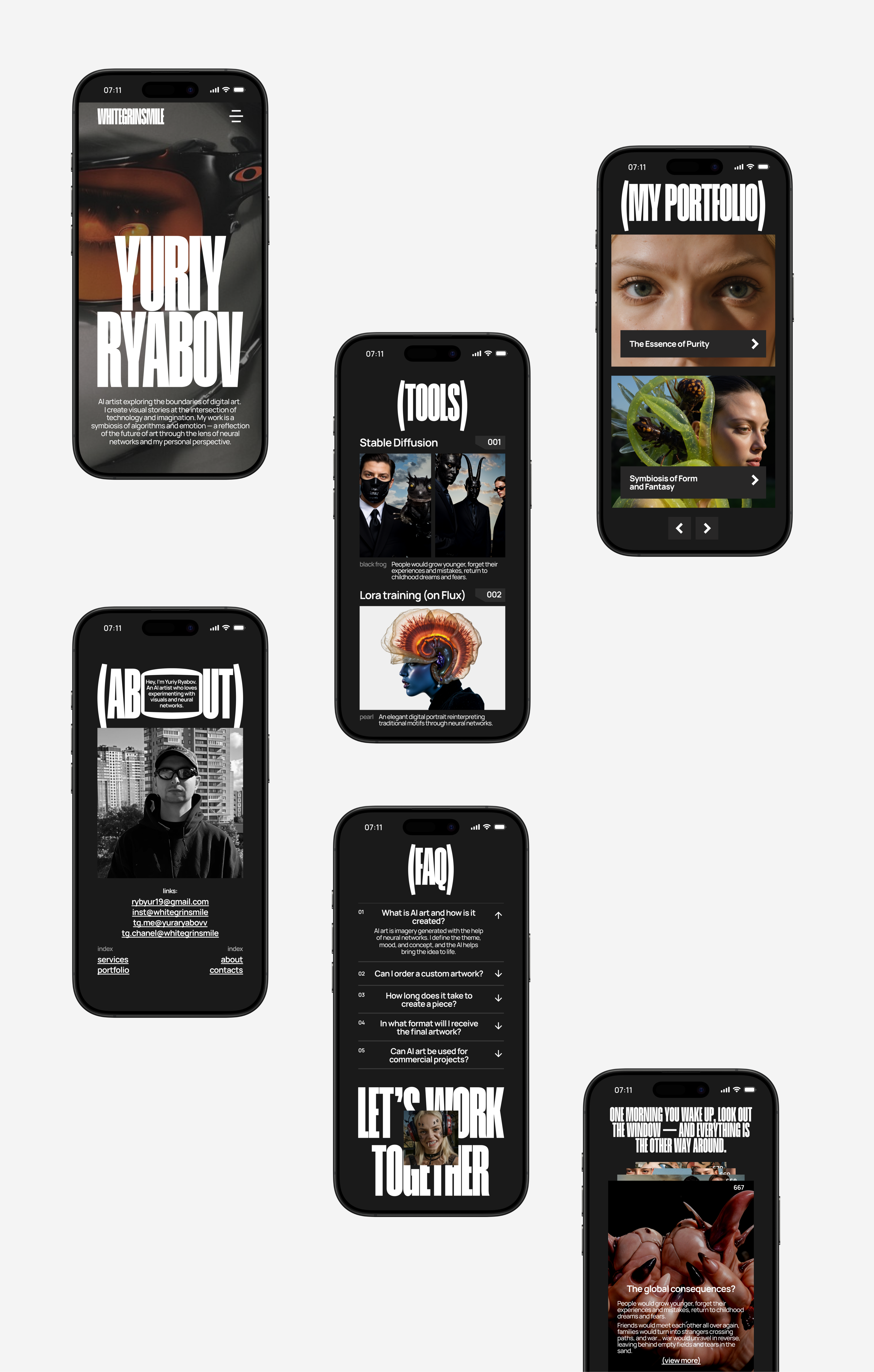 Yuriy Ryabov — AI Artist. Portfolio. — Изображение №4 — Интерфейсы, Иллюстрация на Dprofile