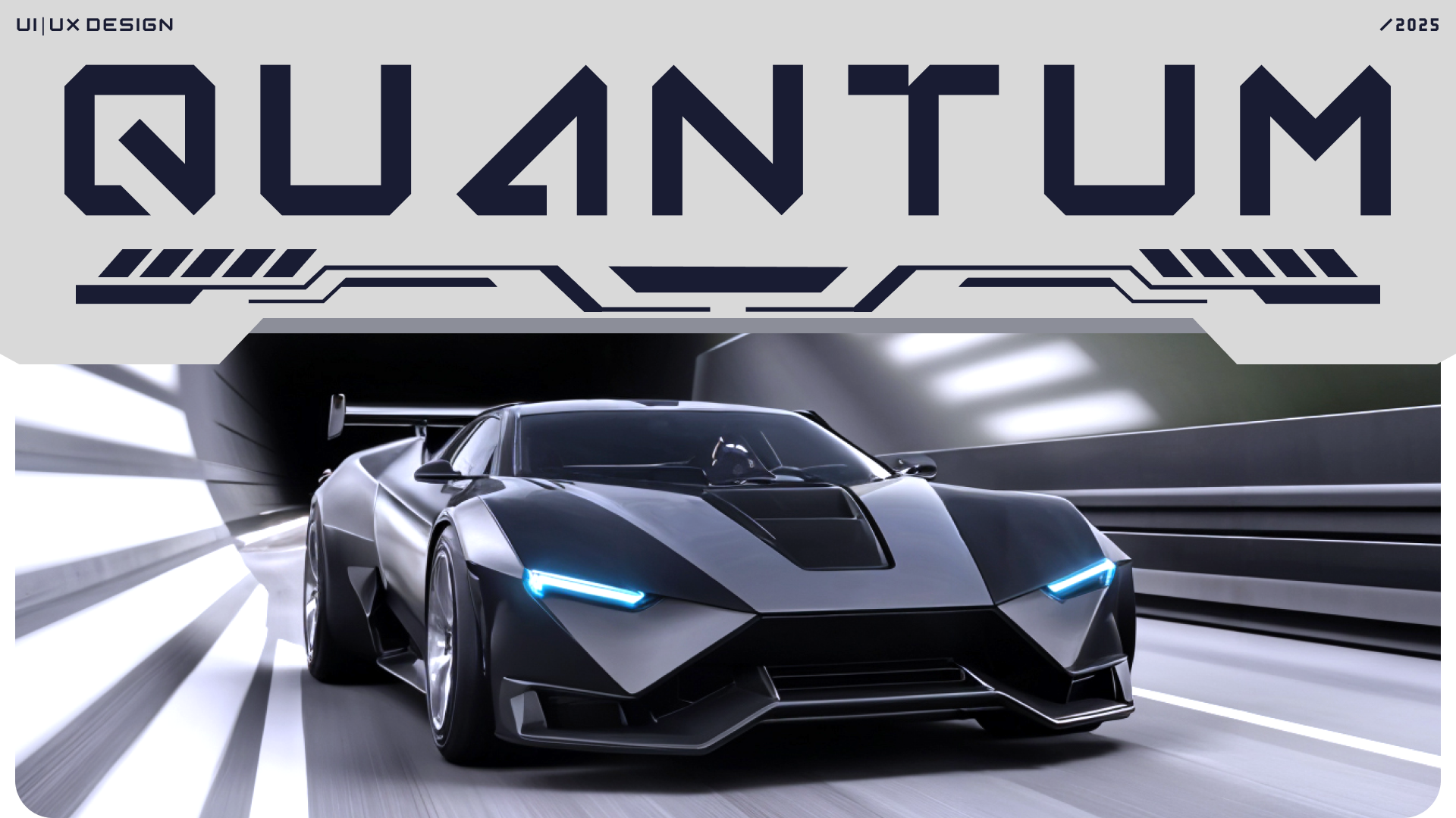 Quantum. Website for a futuristic car company. — Изображение №1 — Интерфейсы, Иллюстрация на Dprofile