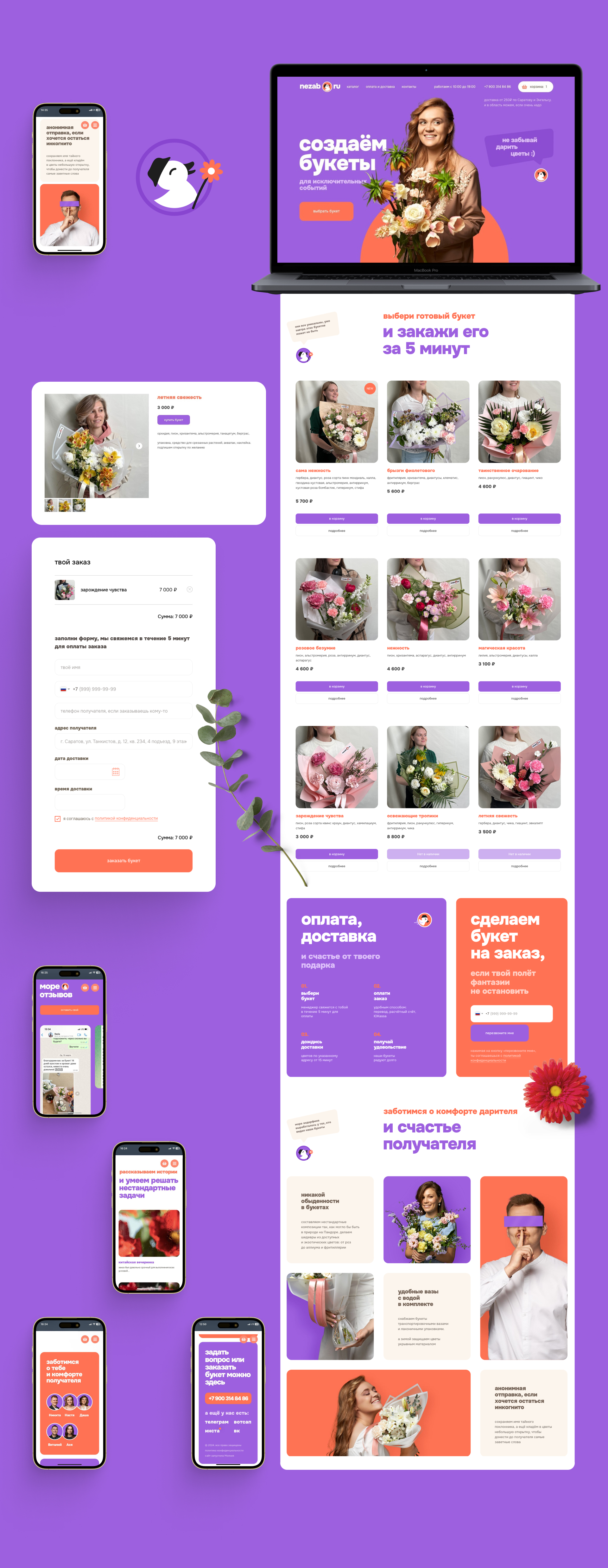 Nezab.ru — Изображение №5 — Интерфейсы, Брендинг на Dprofile