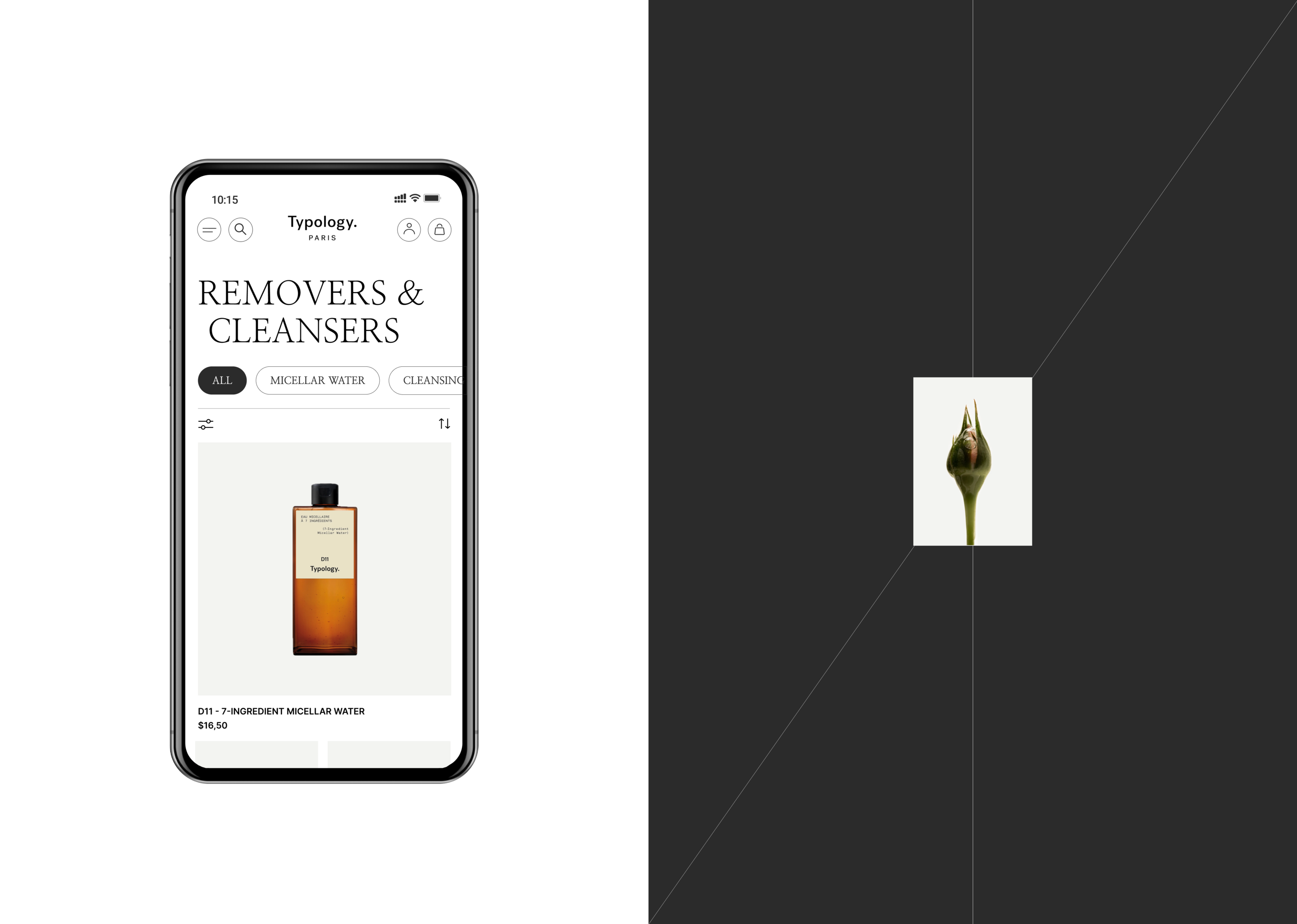 TYPOLOGY. Redesign concept. Cosmetic store — Изображение №7 — Интерфейсы на Dprofile