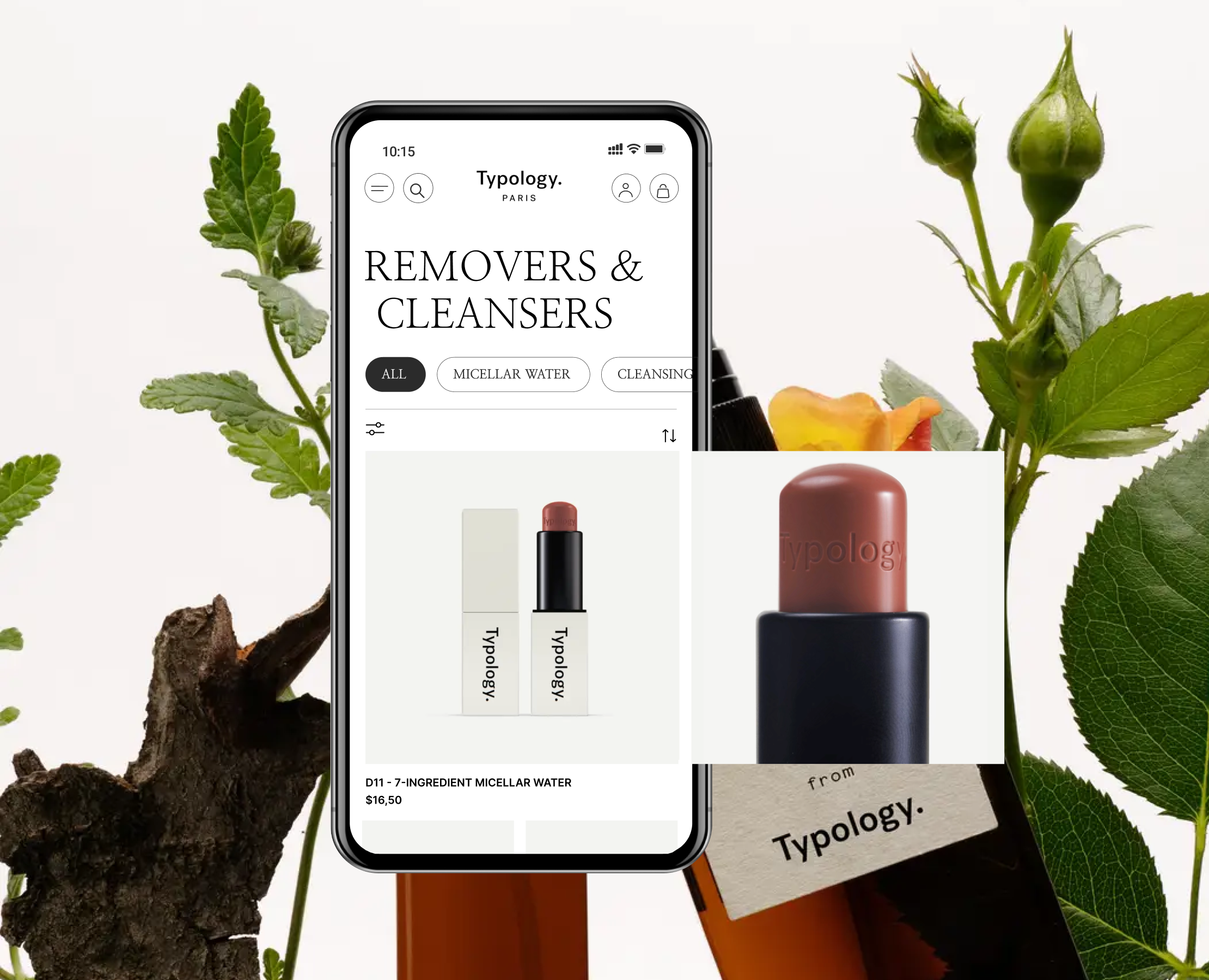 TYPOLOGY. Redesign concept. Cosmetic store на Dprofile