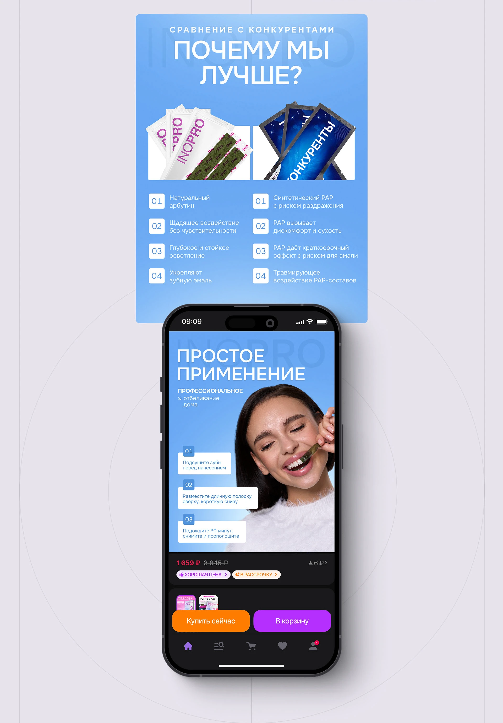 Отбеливающие полоски — Изображение №10 — Графика, Маркетинг на Dprofile