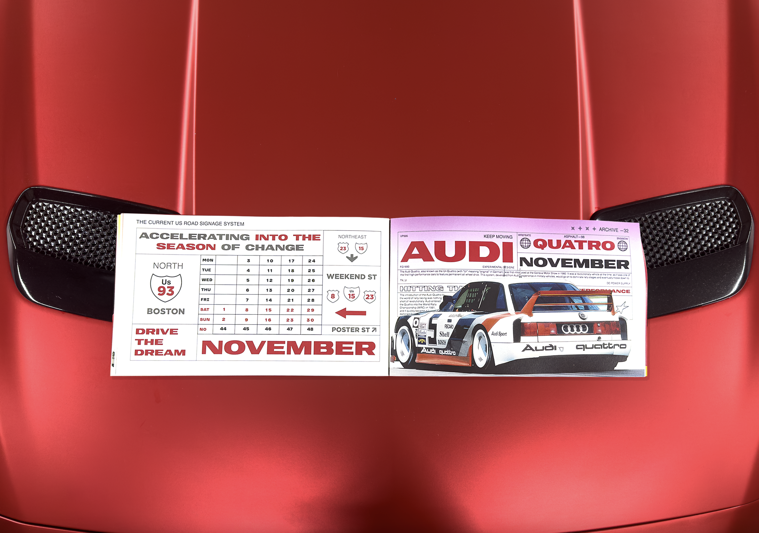 TURBOCHARGET YEAR CALENDAR — Изображение №3 — Брендинг, Графика на Dprofile
