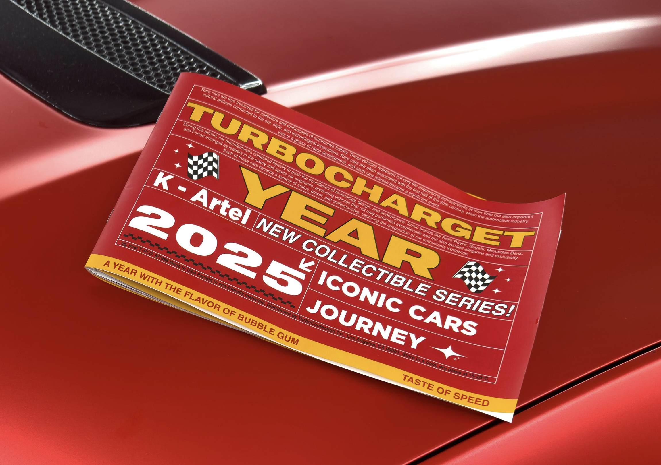 TURBOCHARGET YEAR CALENDAR — Изображение №1 — Брендинг, Графика на Dprofile