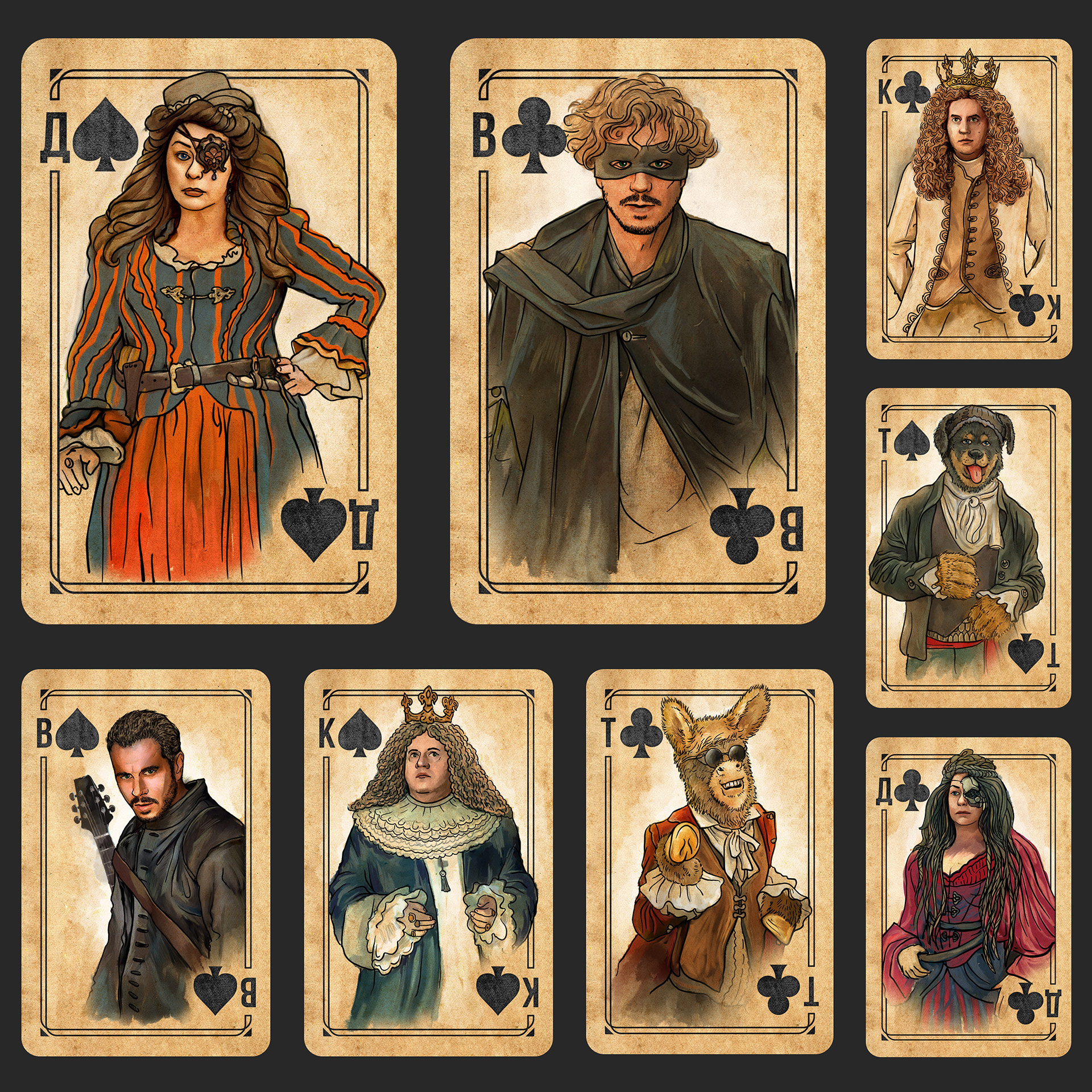 Подарочные карты «Бременские музыканты» — Изображение №2 — Иллюстрация, Маркетинг на Dprofile