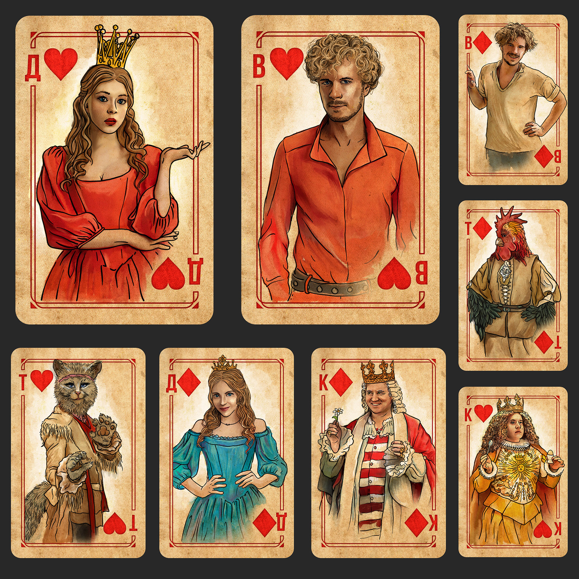 Подарочные карты «Бременские музыканты» — Изображение №1 — Иллюстрация, Маркетинг на Dprofile