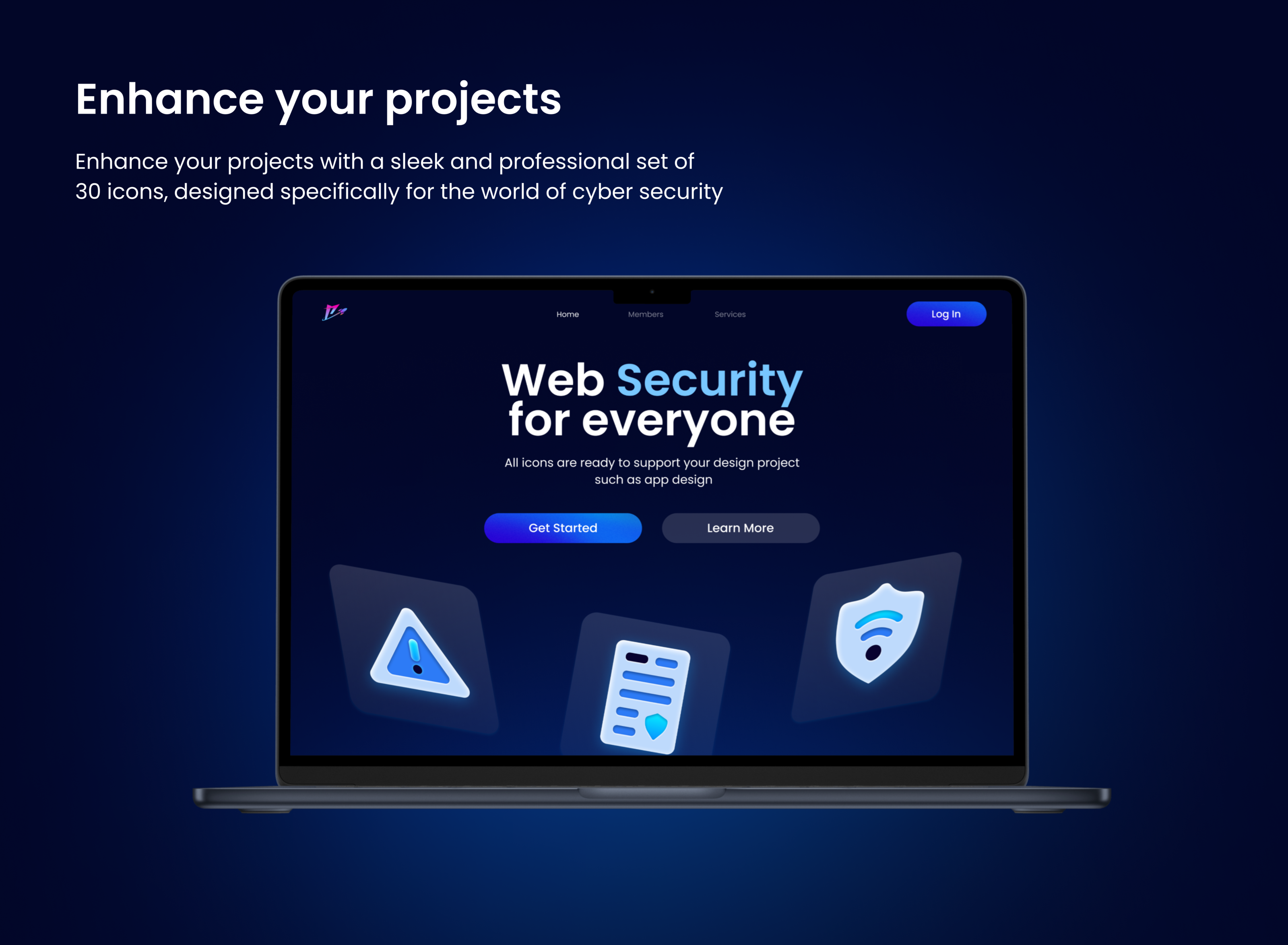 Cyber Security Icon Set — Изображение №6 — Интерфейсы на Dprofile