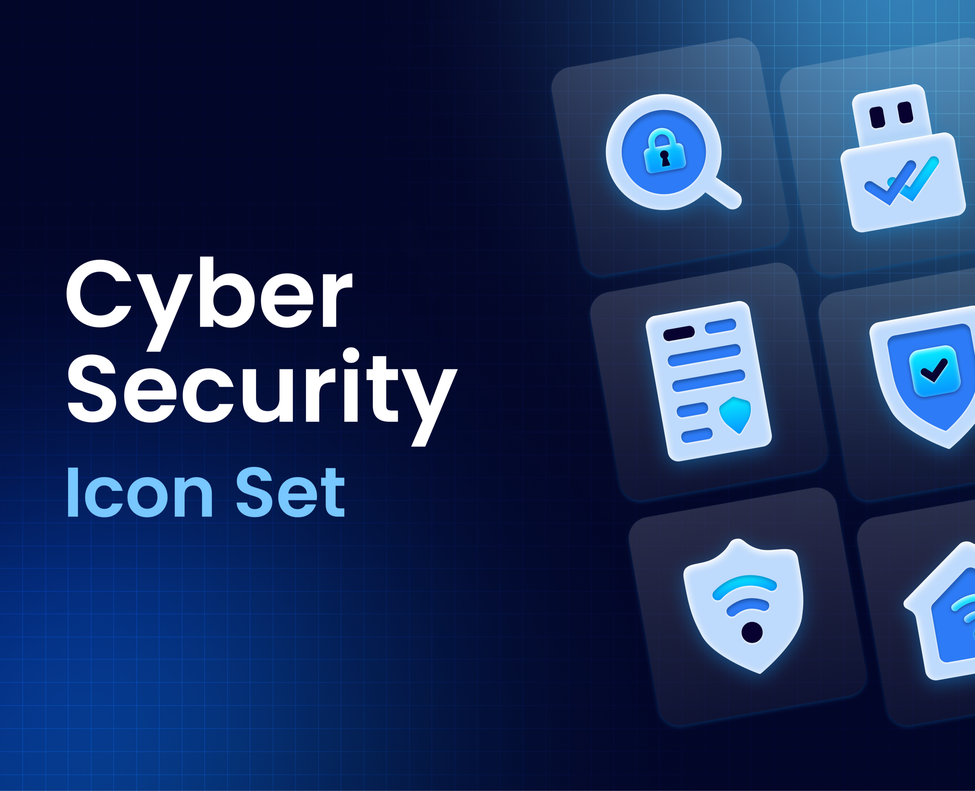 Cyber Security Icon Set — Интерфейсы на Dprofile