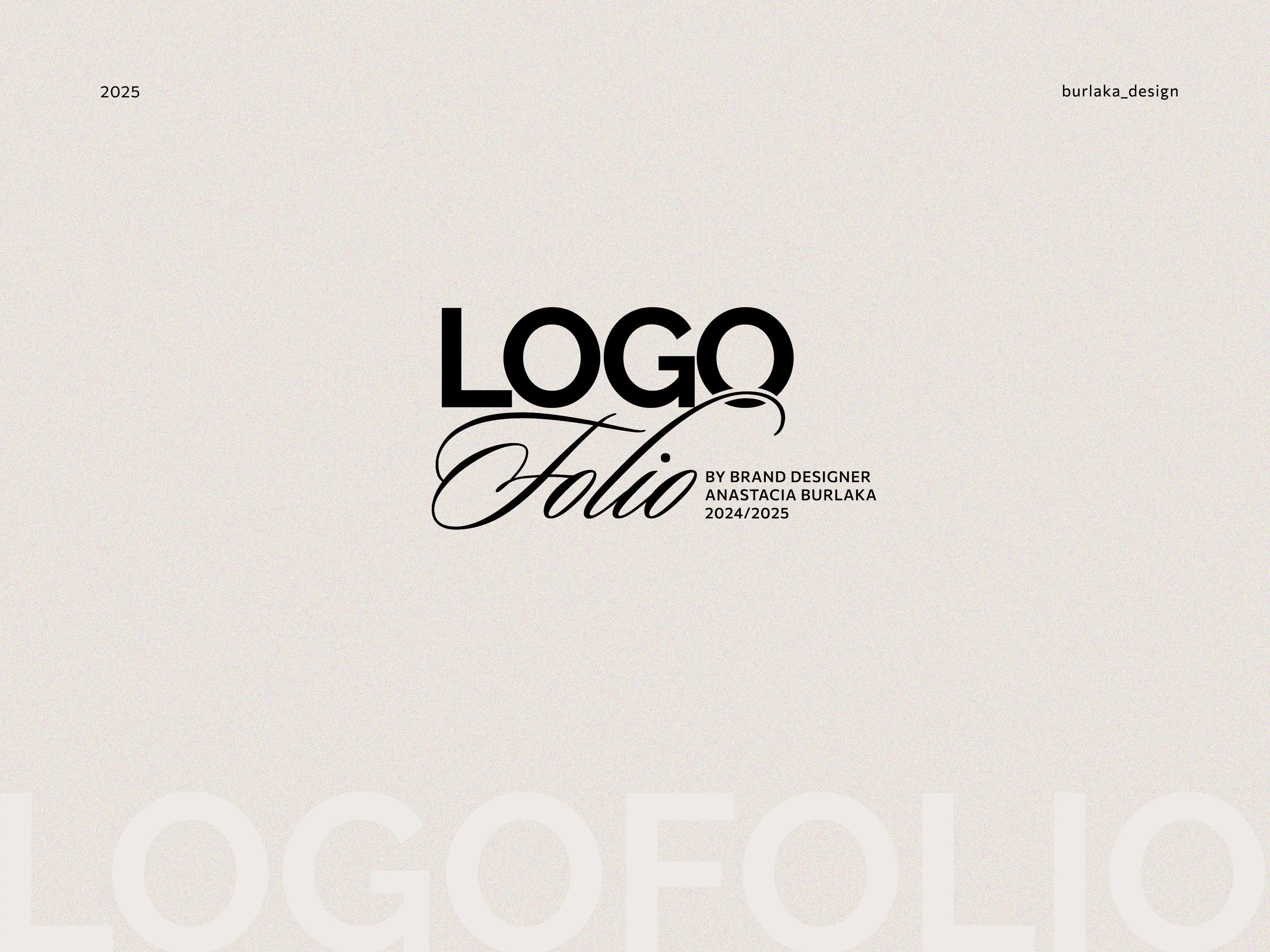 LOGOFOLIO 24/25 — Изображение №1 — Брендинг на Dprofile