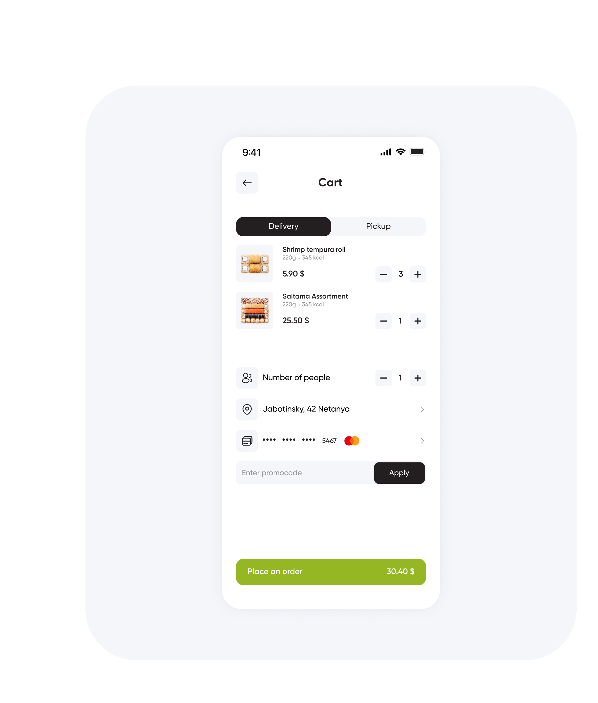 App Delivery | Wasabi — Изображение №13 — Интерфейсы на Dprofile
