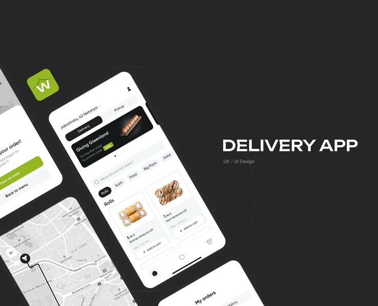 App Delivery | Wasabi — Интерфейсы на Dprofile