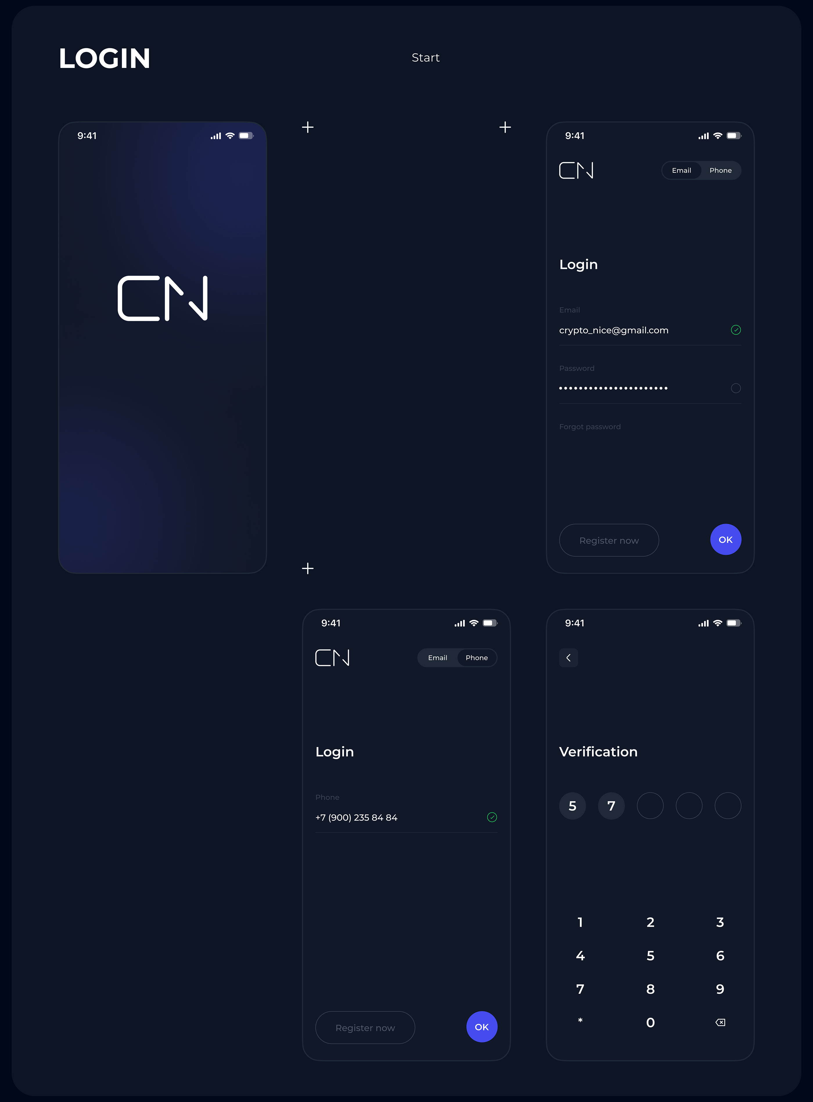 Crypto Wallet app | CN — Изображение №6 — Интерфейсы на Dprofile