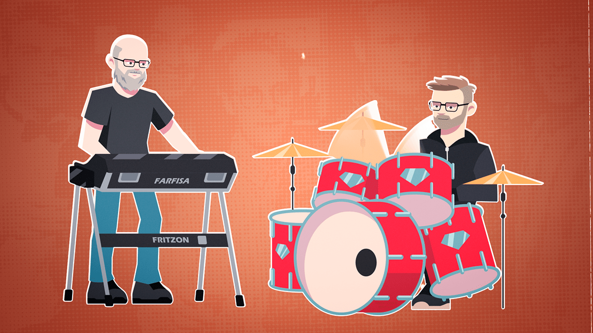 Gyllene Tider - Det kändes inte som maj — Изображение №20 — Иллюстрация, Анимация на Dprofile