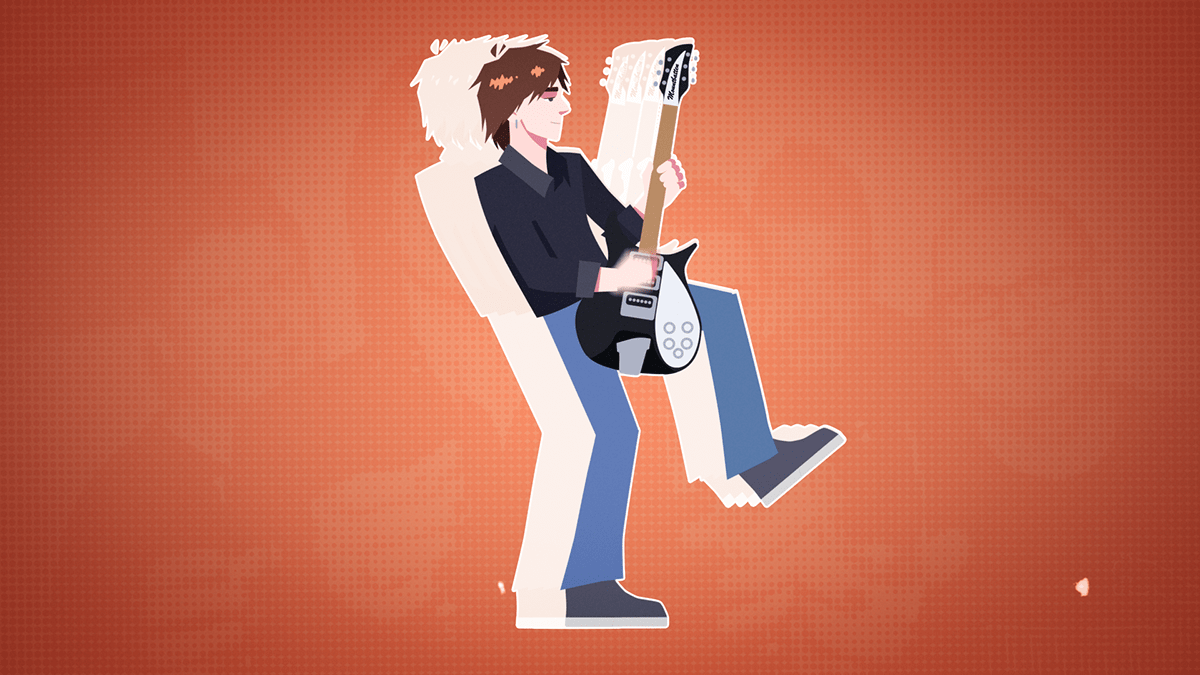 Gyllene Tider - Det kändes inte som maj — Изображение №18 — Иллюстрация, Анимация на Dprofile