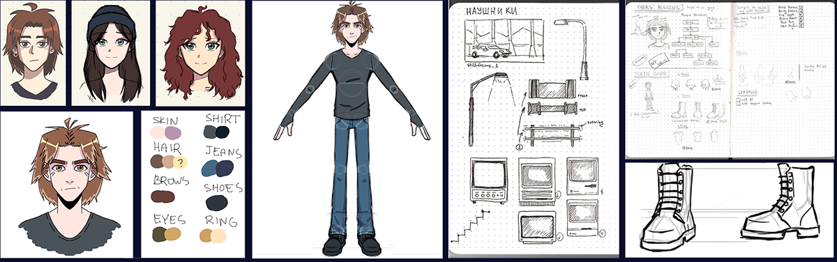 Headphones On — Изображение №30 — Иллюстрация, Анимация на Dprofile