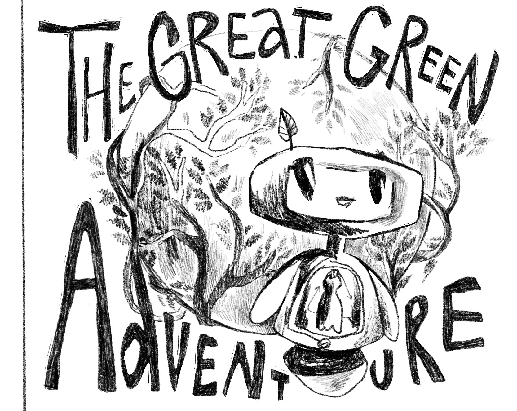 The Great Green Adventure — Изображение №1 — Иллюстрация на Dprofile