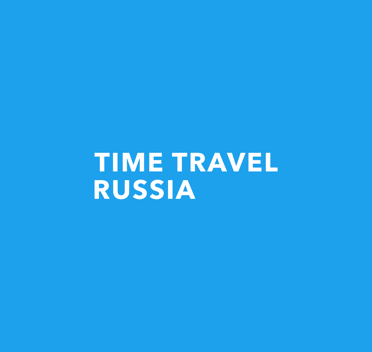 Time Travel Russia — logo design — Изображение №5 — Брендинг на Dprofile
