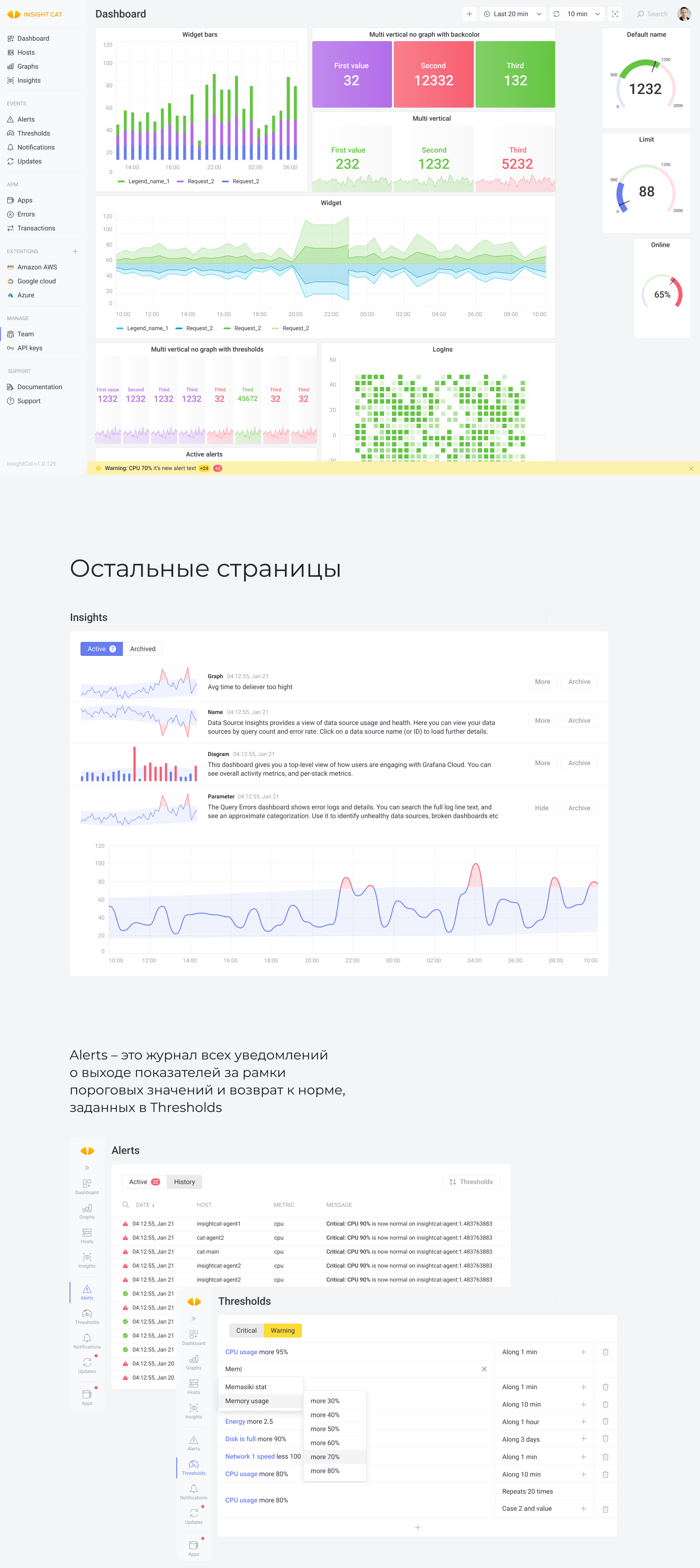 InsightCat — Изображение №6 — Интерфейсы на Dprofile