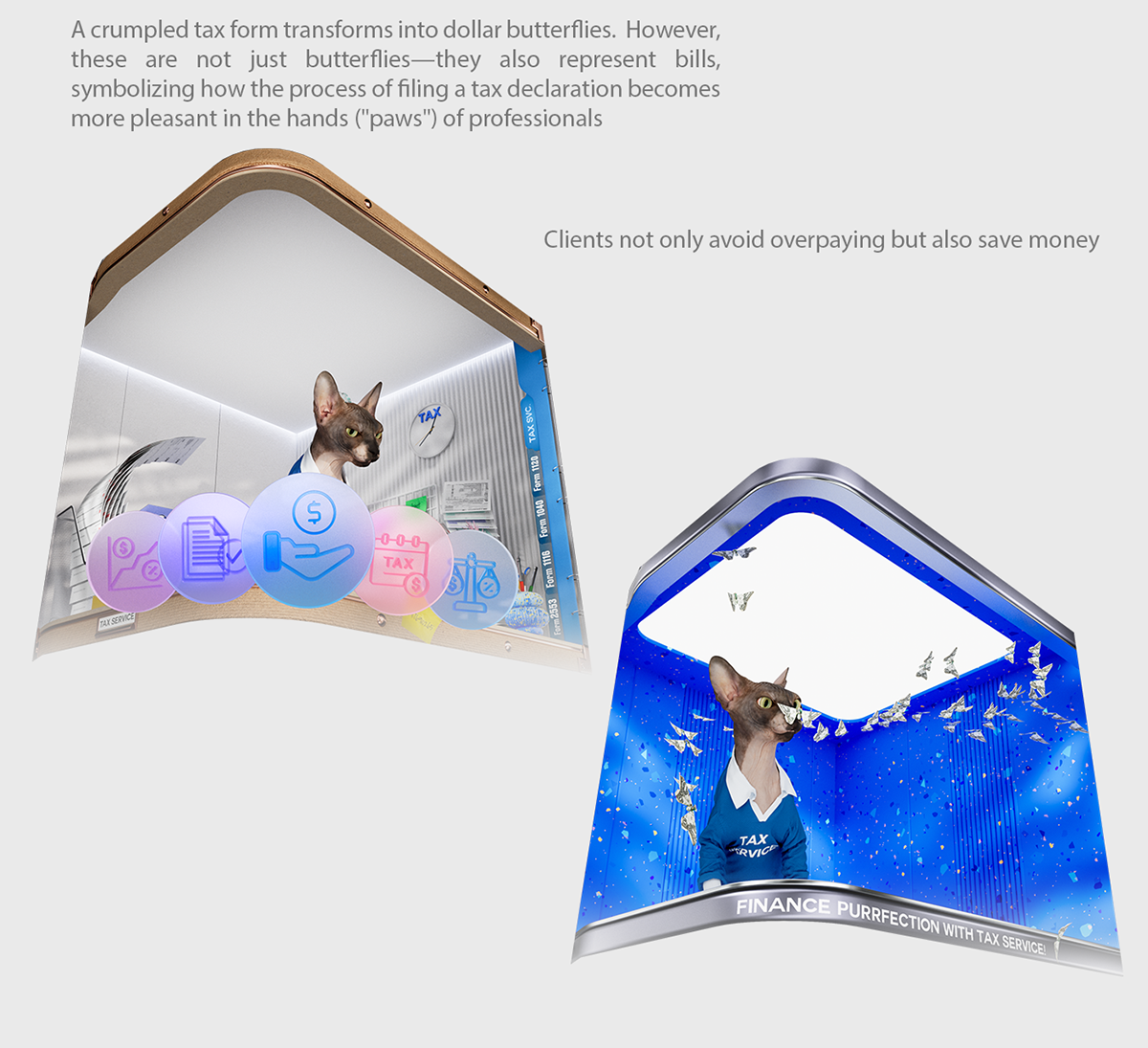 Times Square & TSX Broadway - TAX SERVICE — Изображение №6 — 3D, Анимация на Dprofile