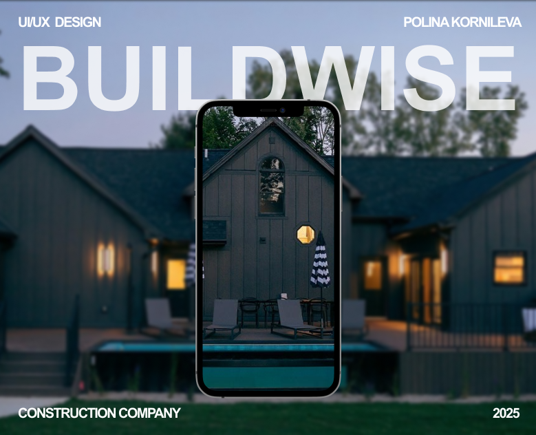 Сайт для строительной компании "Buildwise" — Интерфейсы на Dprofile