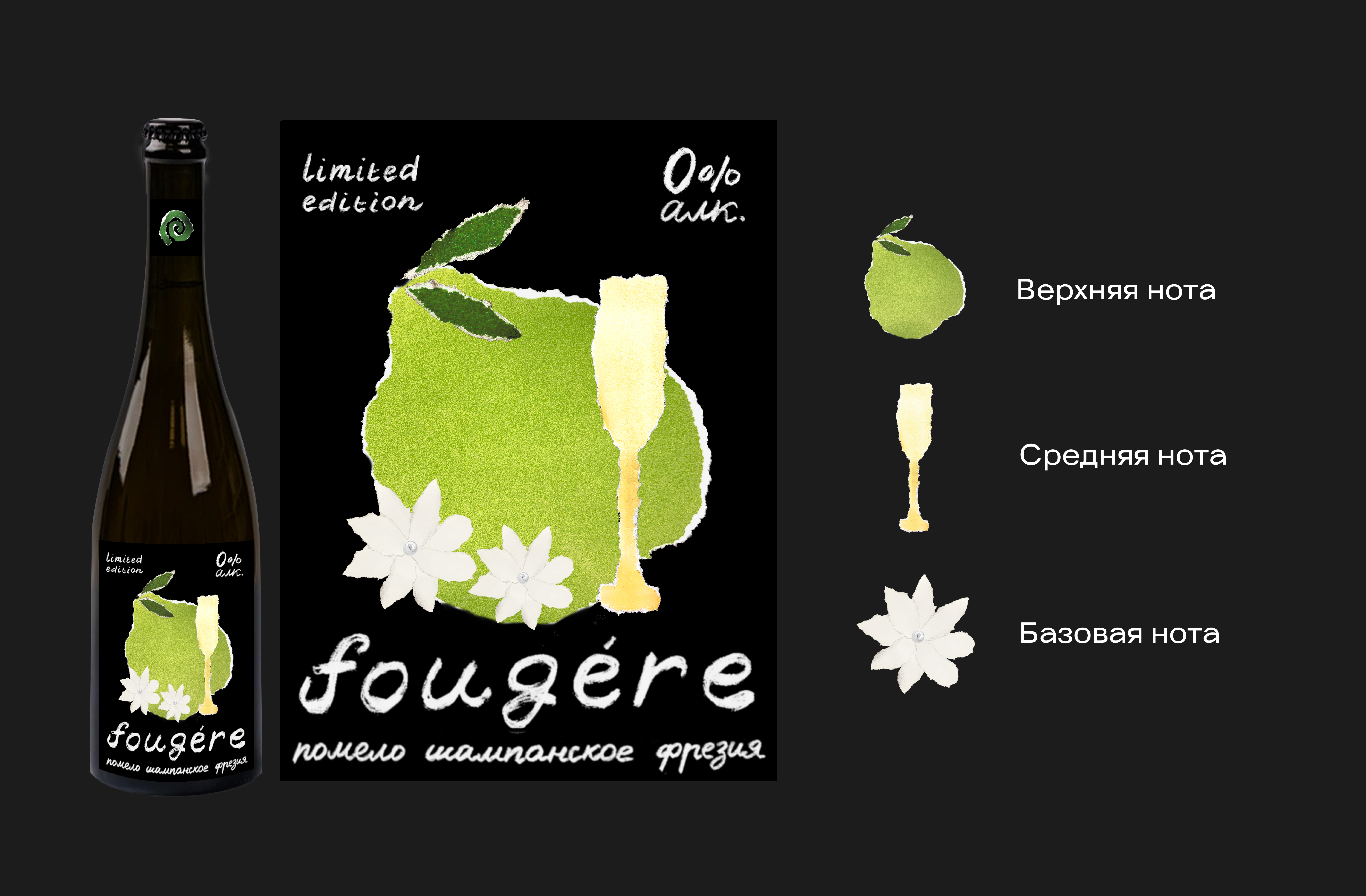 Fougere | Бренд газированных напитков — Изображение №8 — Брендинг на Dprofile