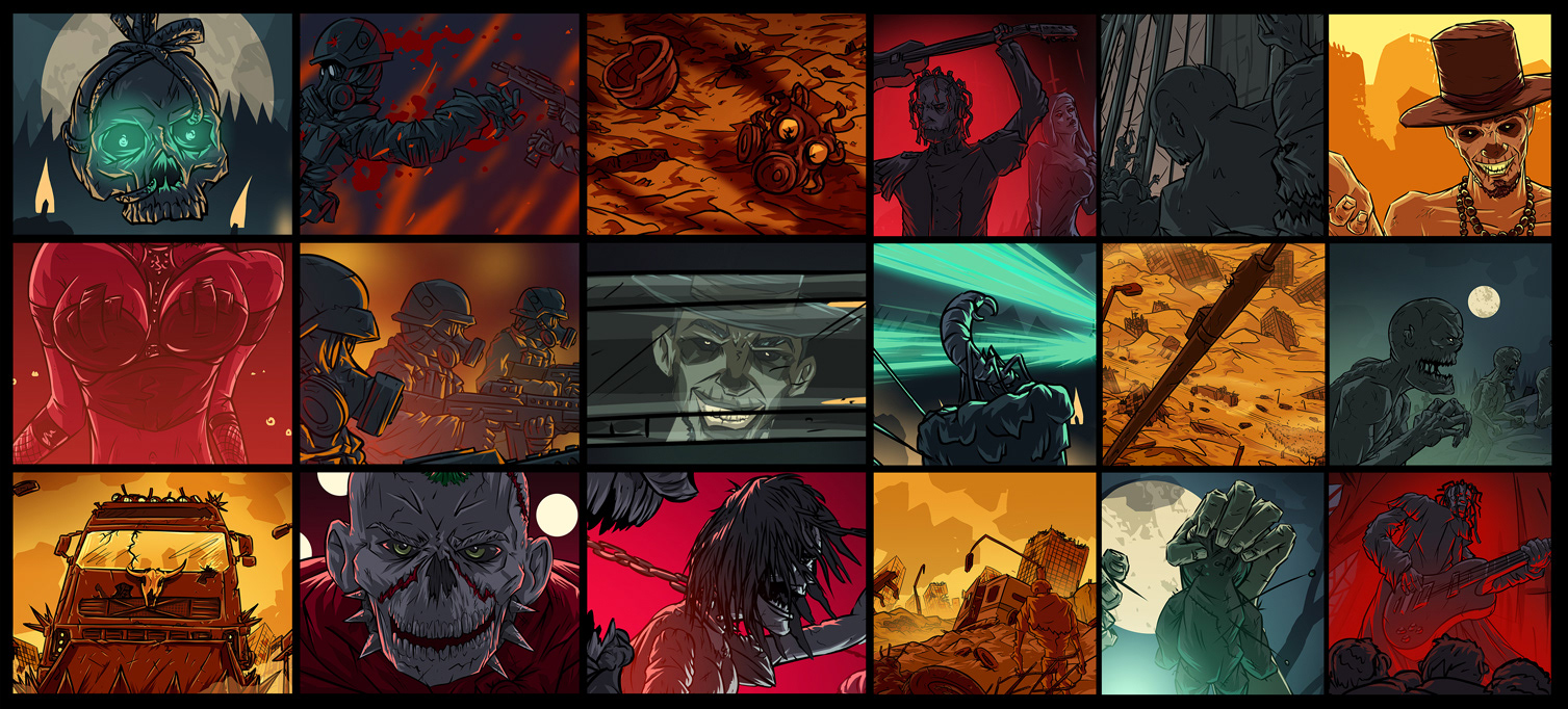 Музыкальный клип 2rbina 2rista - zombie — Изображение №6 — Графика, Анимация на Dprofile