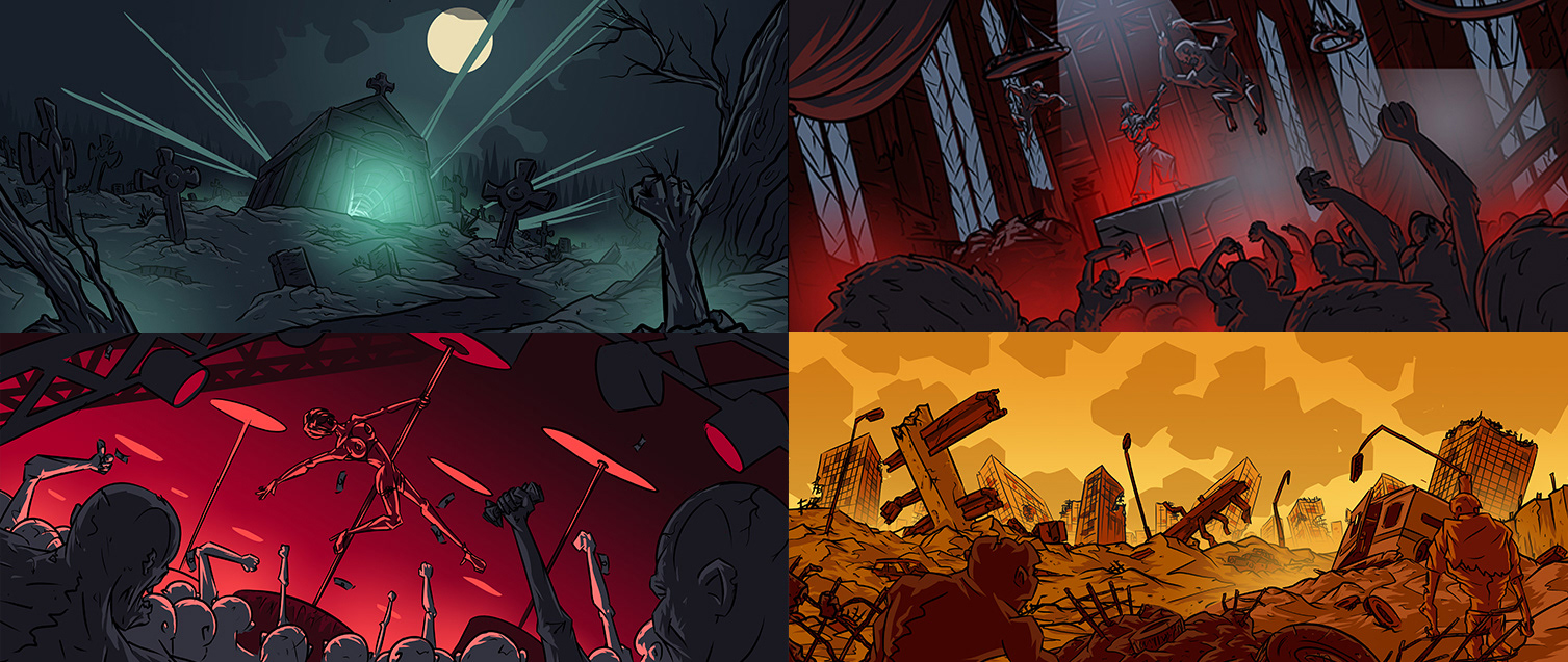 Музыкальный клип 2rbina 2rista - zombie — Изображение №5 — Графика, Анимация на Dprofile