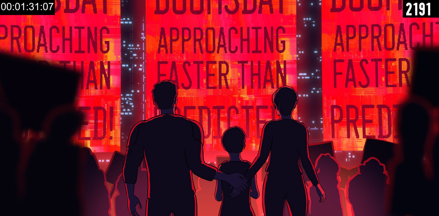 музыкальный клип "NEO LUDITTE" — Изображение №19 — Иллюстрация, Анимация на Dprofile