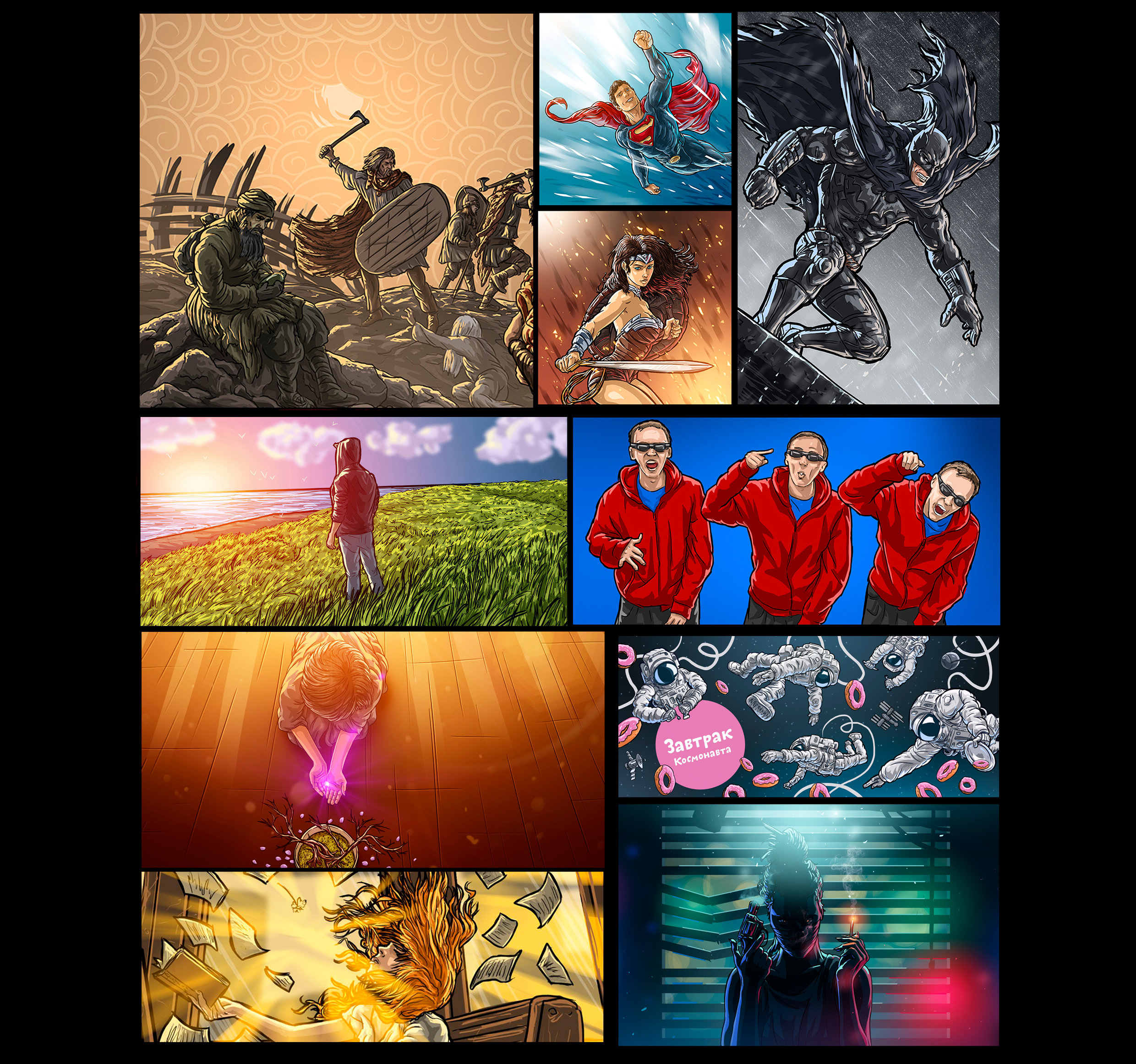 Серия артов с "обводочкой" — Изображение №3 — Иллюстрация, Графика на Dprofile