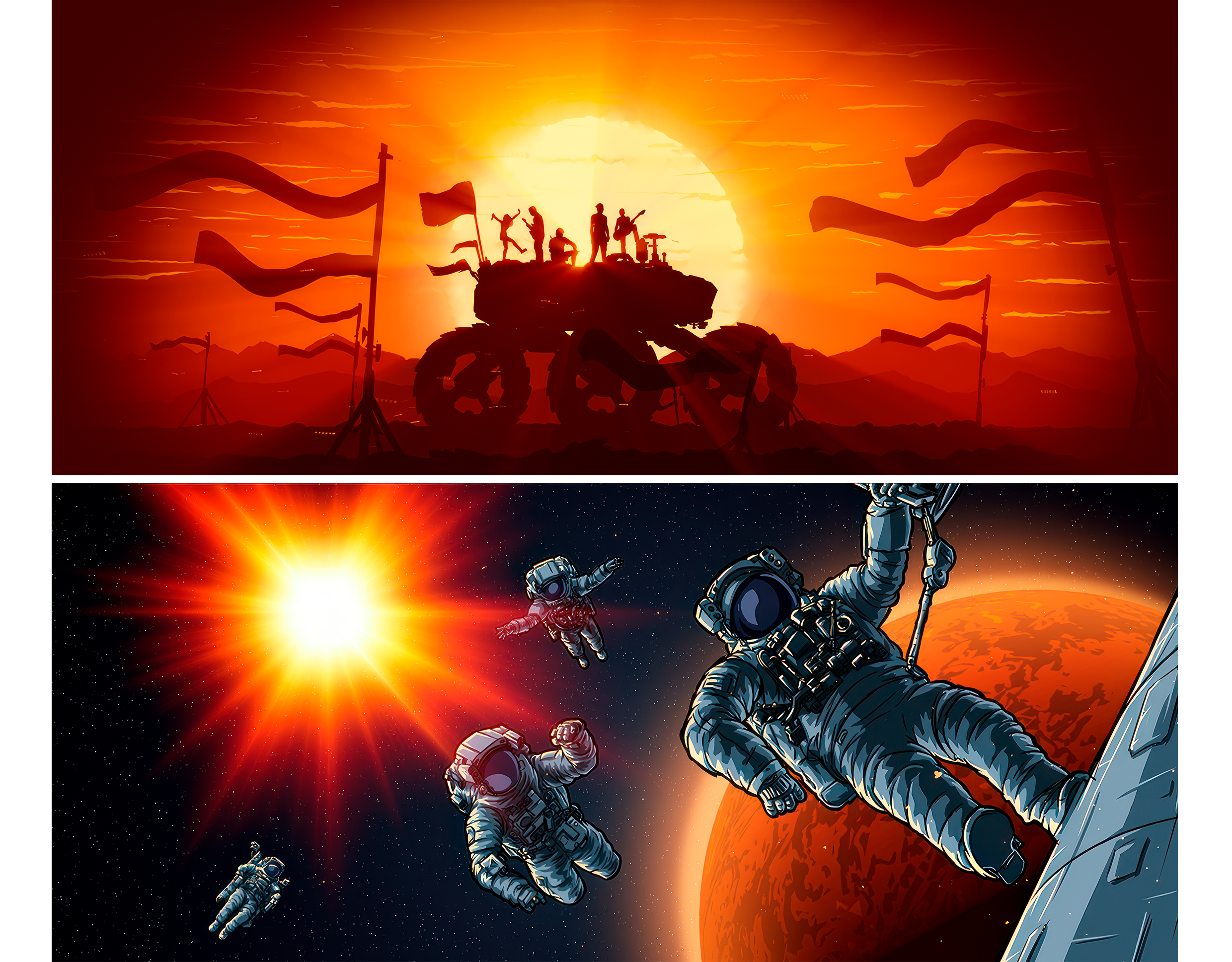 клип  СЛОТ-НА МАРС! — Изображение №2 — Иллюстрация, Анимация на Dprofile