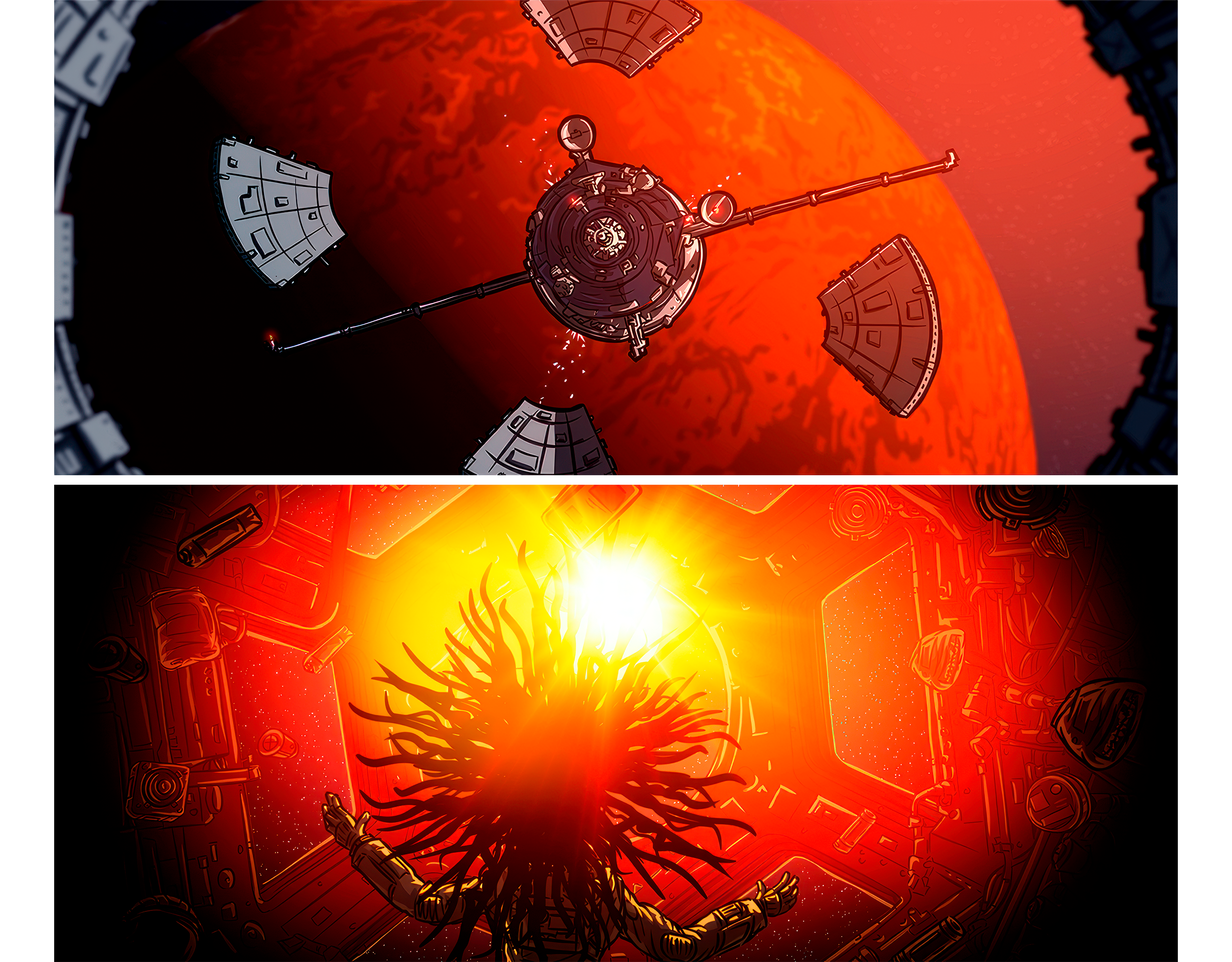 клип  СЛОТ-НА МАРС! — Изображение №1 — Иллюстрация, Анимация на Dprofile