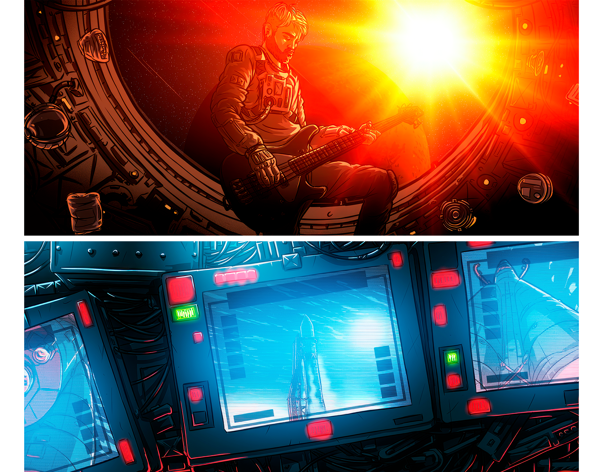 клип  СЛОТ-НА МАРС! — Изображение №3 — Иллюстрация, Анимация на Dprofile