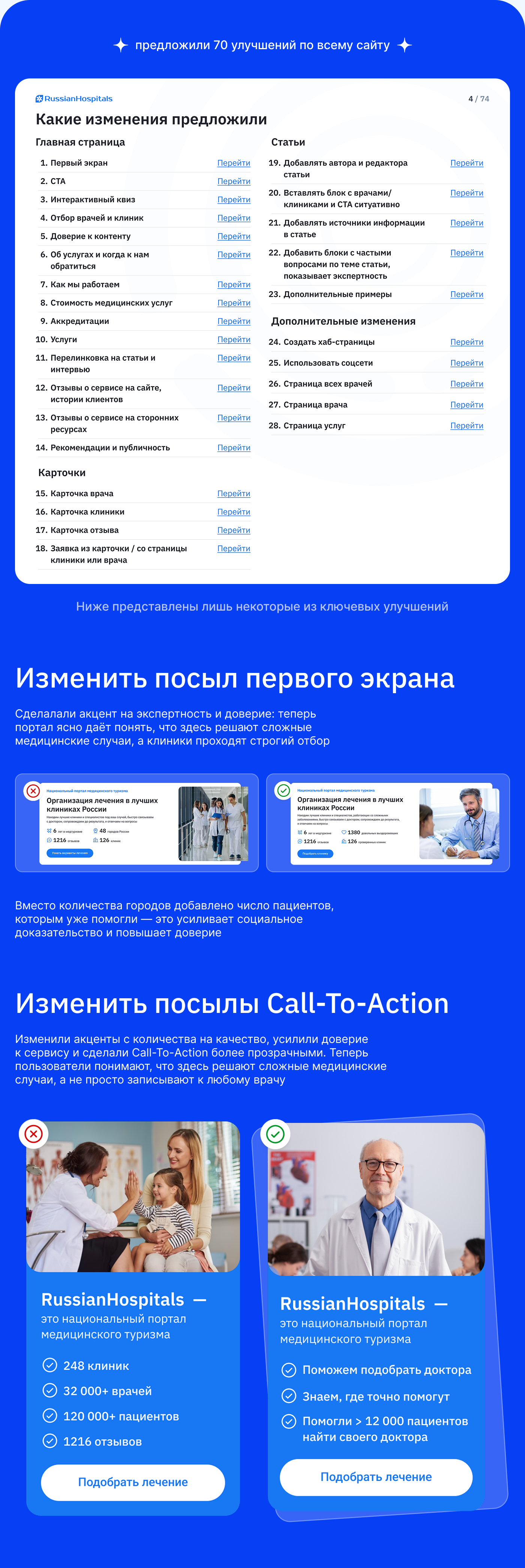 UX-аудит медицинского портала — Изображение №3 — Интерфейсы на Dprofile