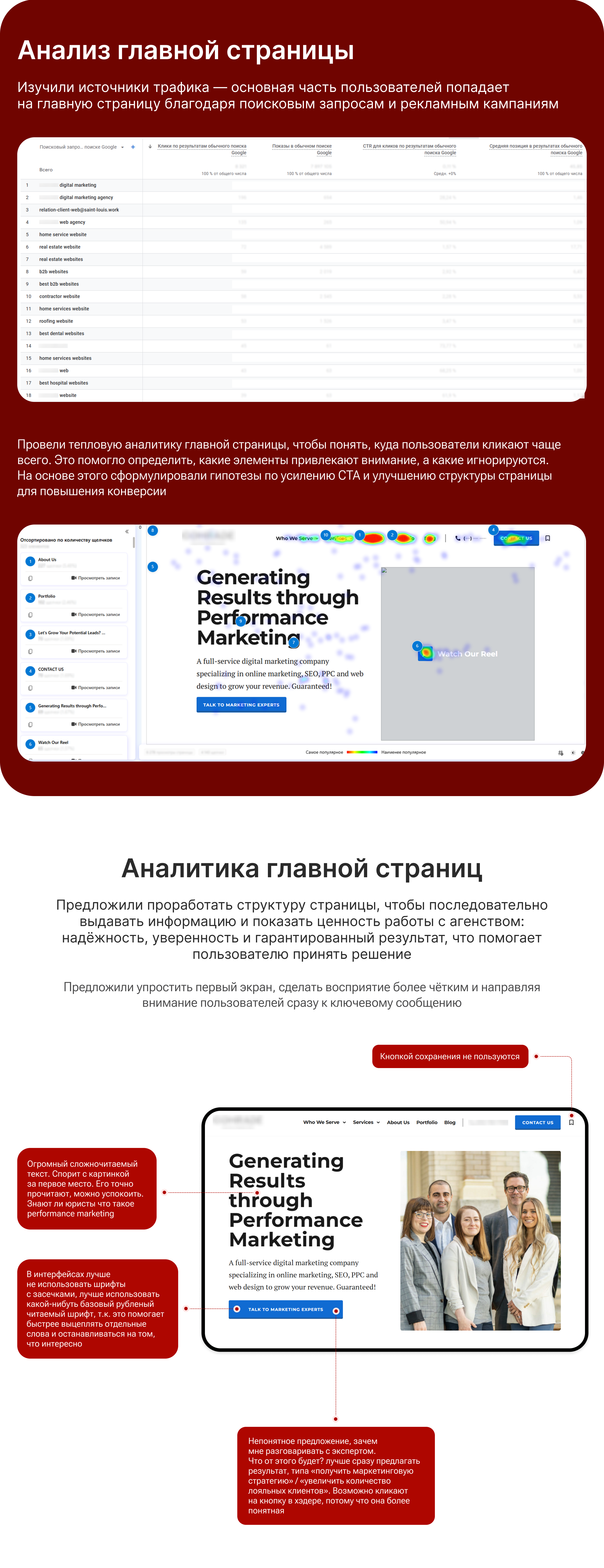 UX-аудит сайта IT агентства — Изображение №4 — Интерфейсы на Dprofile