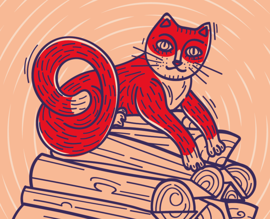 Топор бери — тепло дари — Брендинг, Иллюстрация на Dprofile