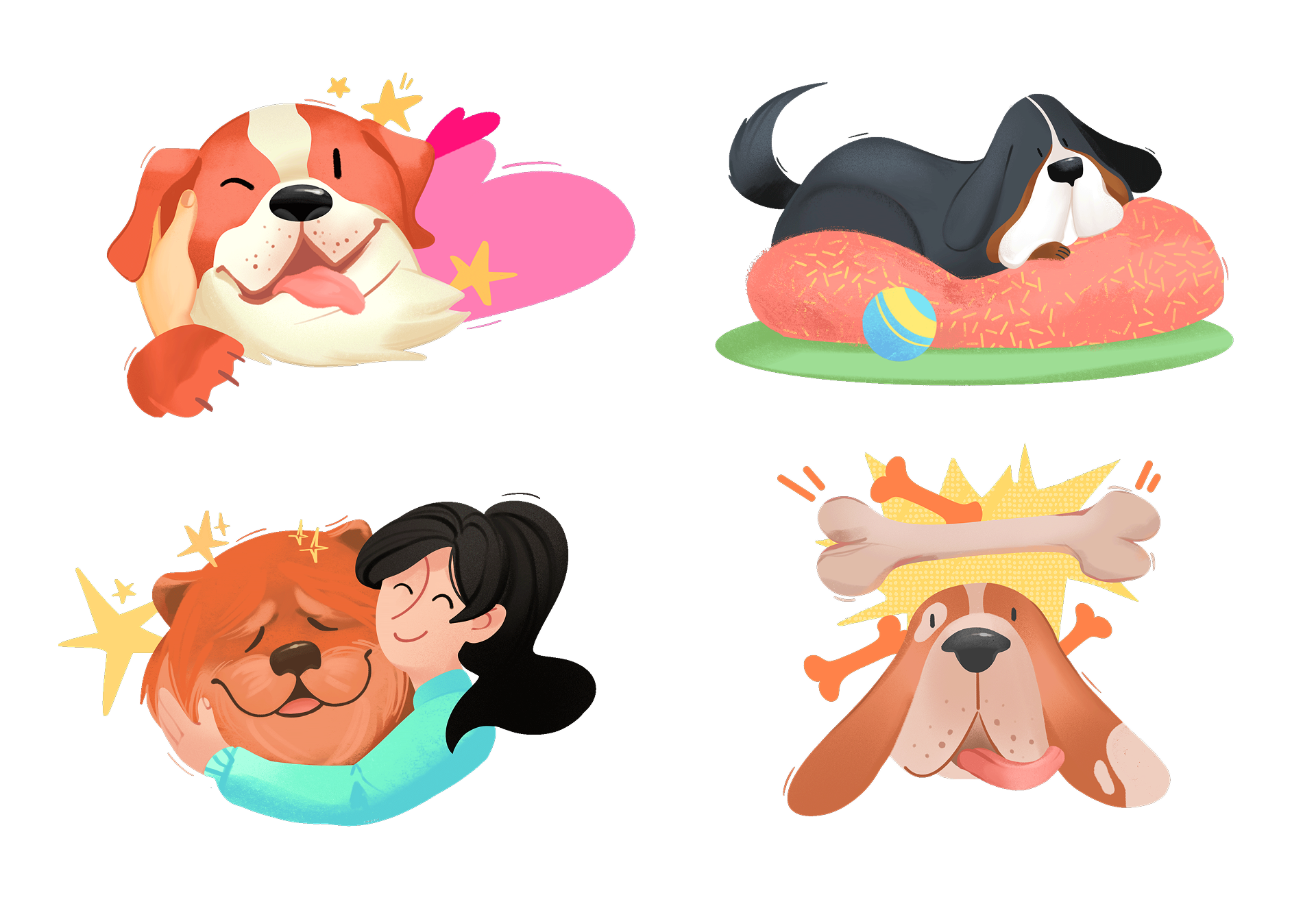 Иллюстрации для Petset — Изображение №2 — Брендинг, Иллюстрация на Dprofile