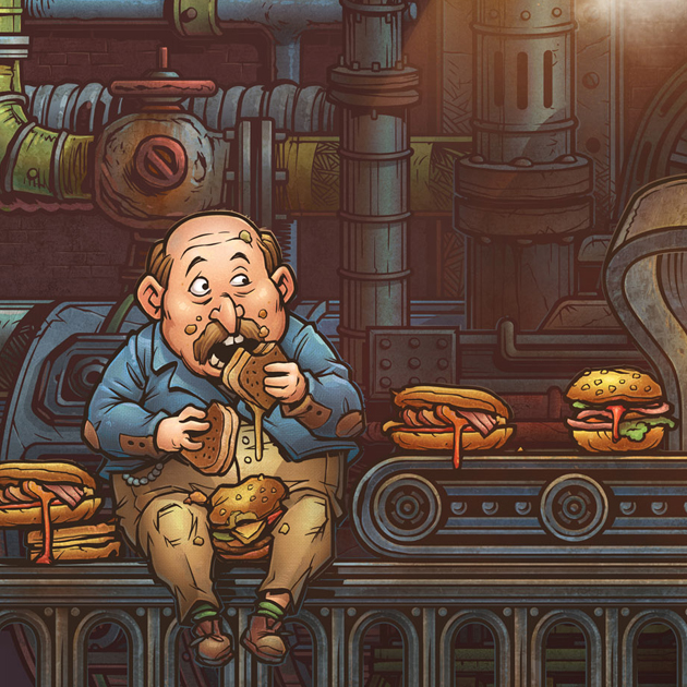 Rocket Food Truck — Изображение №4 — Брендинг, Иллюстрация на Dprofile