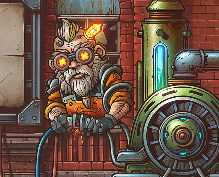 Rocket Food Truck — Брендинг, Иллюстрация на Dprofile
